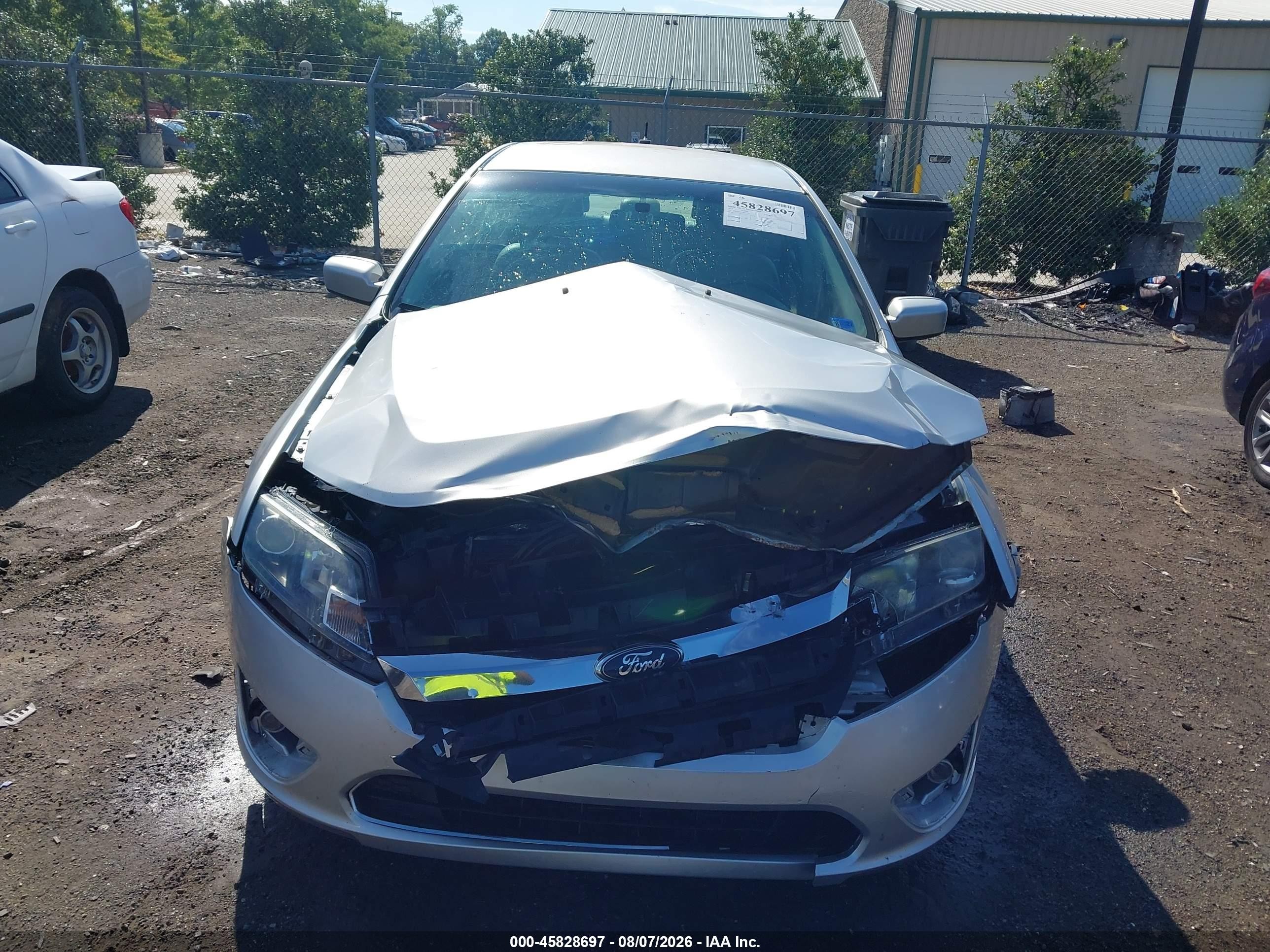 2012 Ford Fusion Sel Silver vin: 3FAHP0JA9CR307134