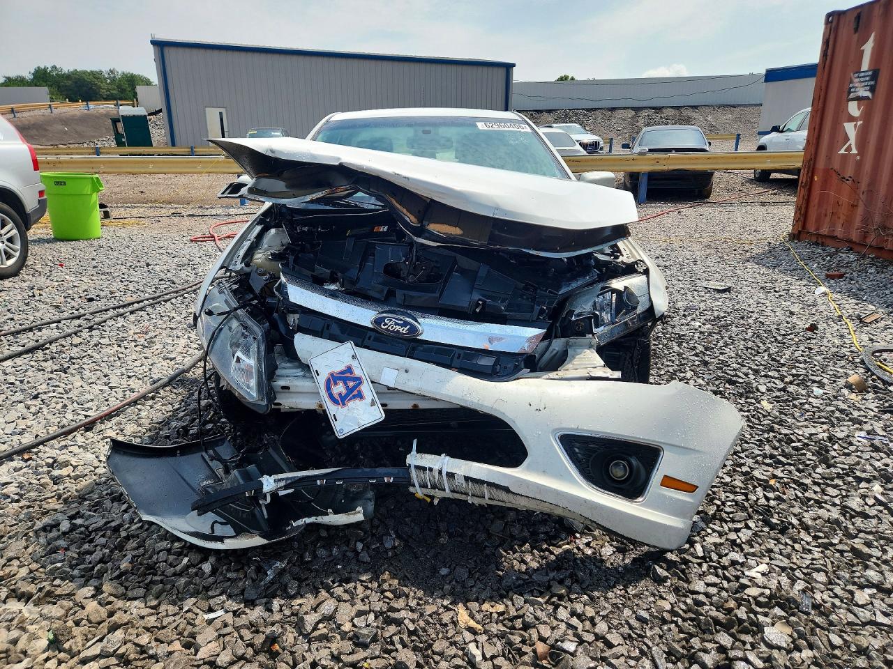 2012 Ford Fusion Sel White vin: 3FAHP0JA9CR320837