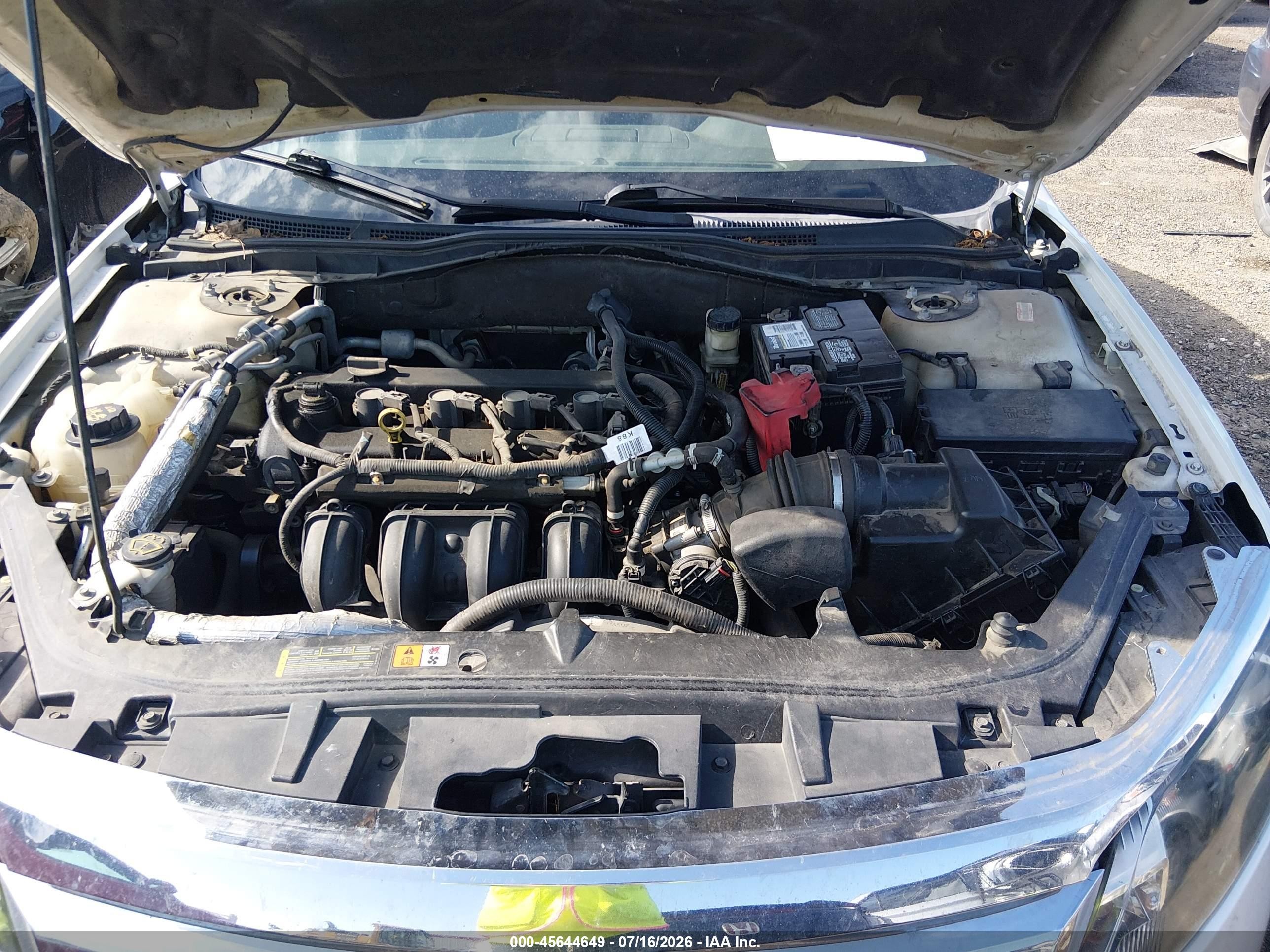 2010 Ford Fusion Sel White vin: 3FAHP0JAXAR187597
