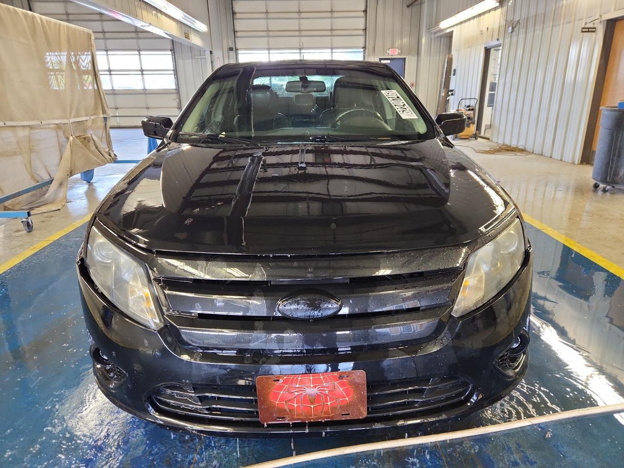 2010 Ford Fusion Sel Black vin: 3FAHP0JAXAR210019 Damage: Left Head Lamp, Faded, Repair Required