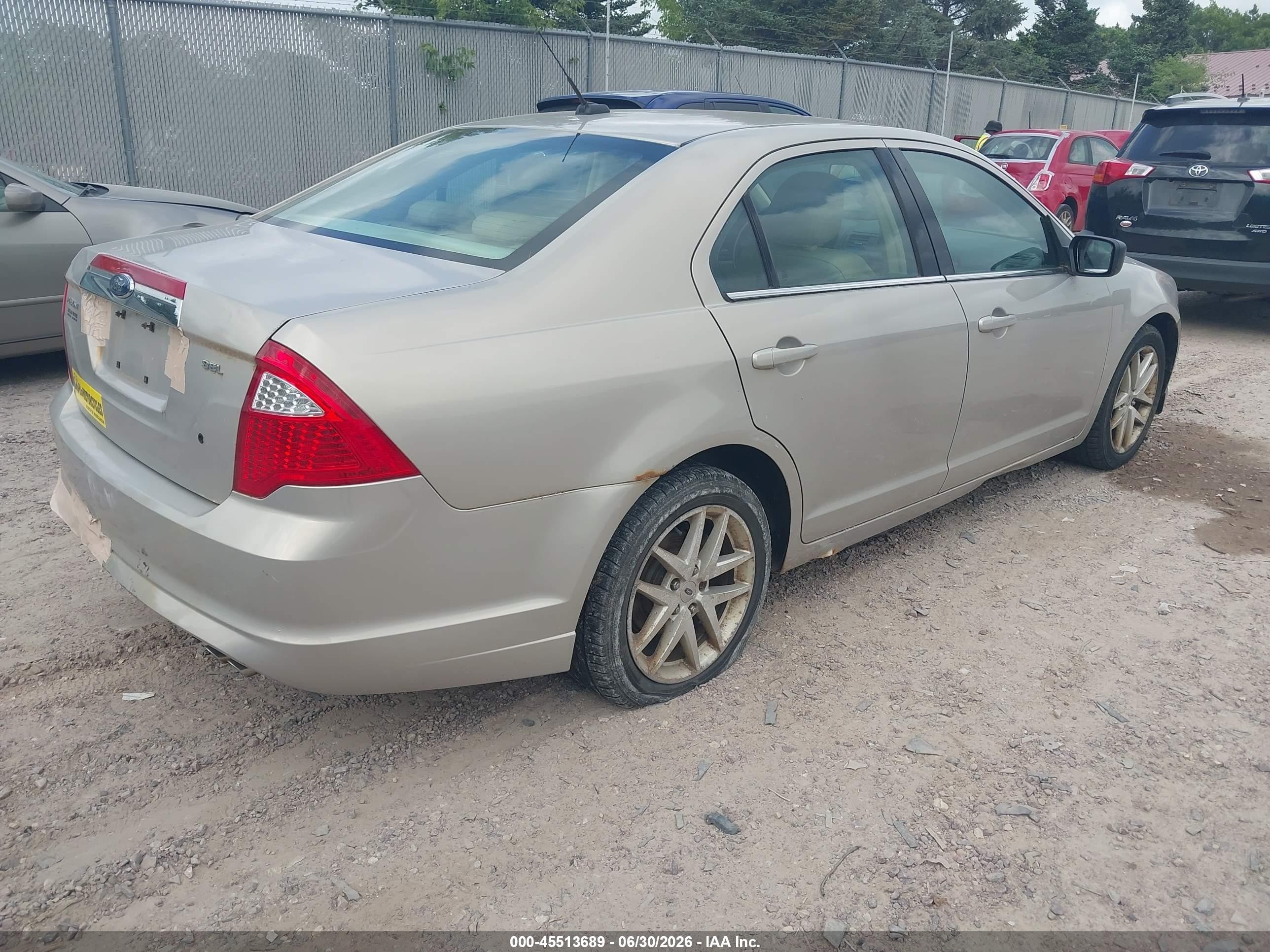 2010 Ford Fusion Sel Tan vin: 3FAHP0JAXAR240296