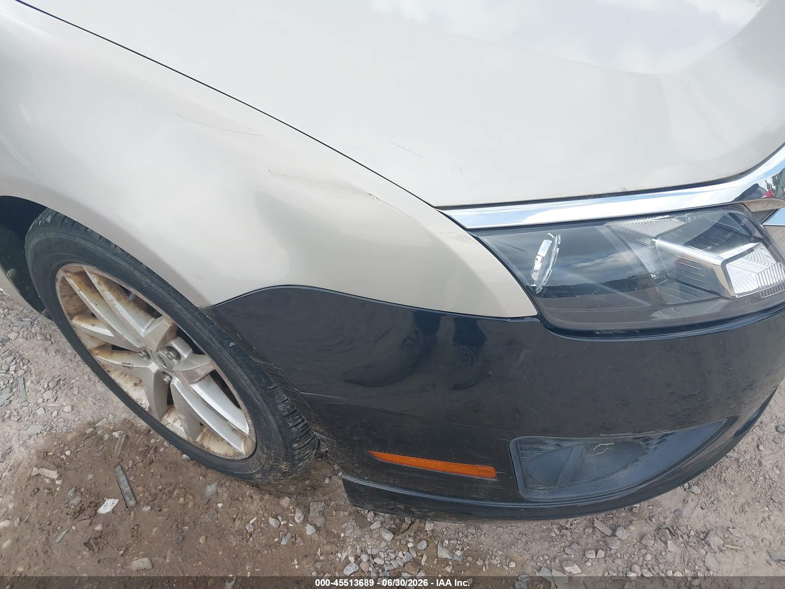 2010 Ford Fusion Sel Tan vin: 3FAHP0JAXAR240296