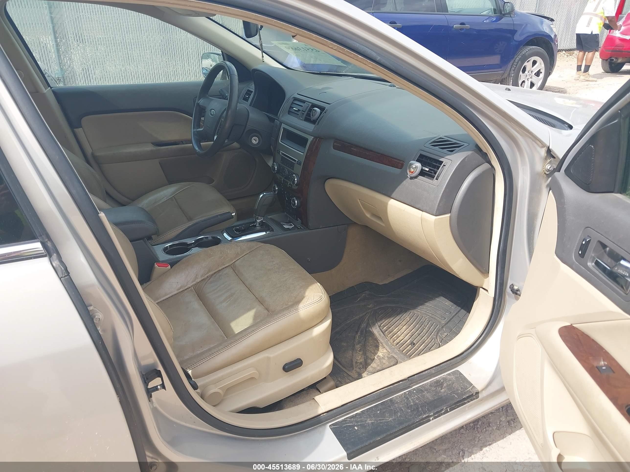 2010 Ford Fusion Sel Tan vin: 3FAHP0JAXAR240296