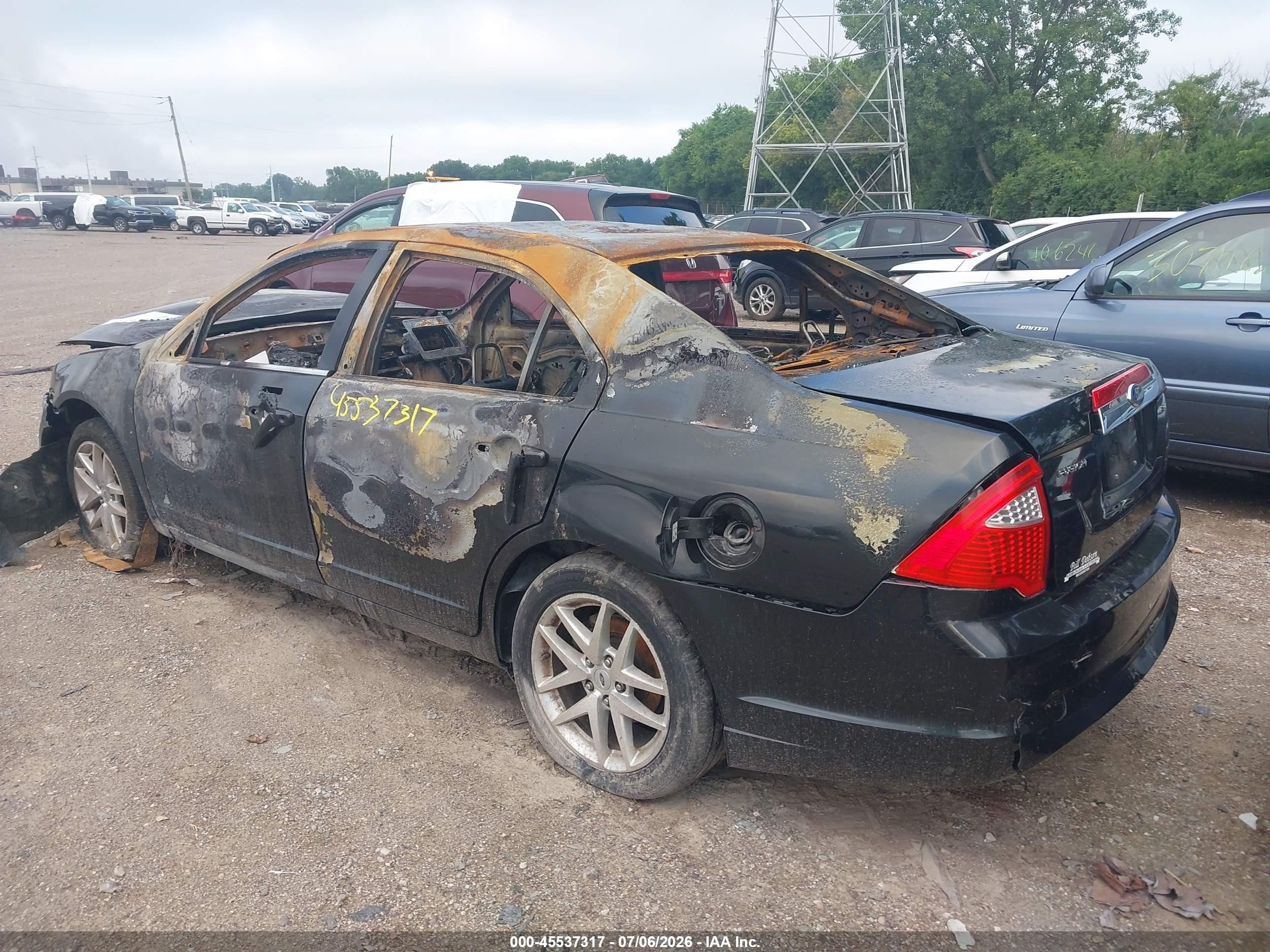 2011 Ford Fusion Sel Black vin: 3FAHP0JAXBR200625