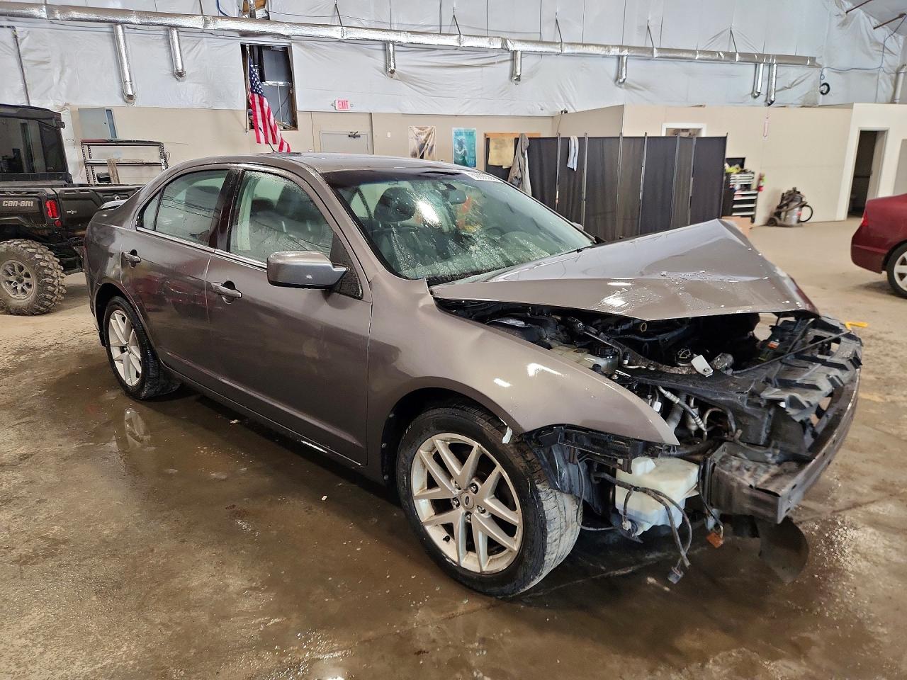 2011 Ford Fusion Sel Серый vin: 3FAHP0JAXBR218350