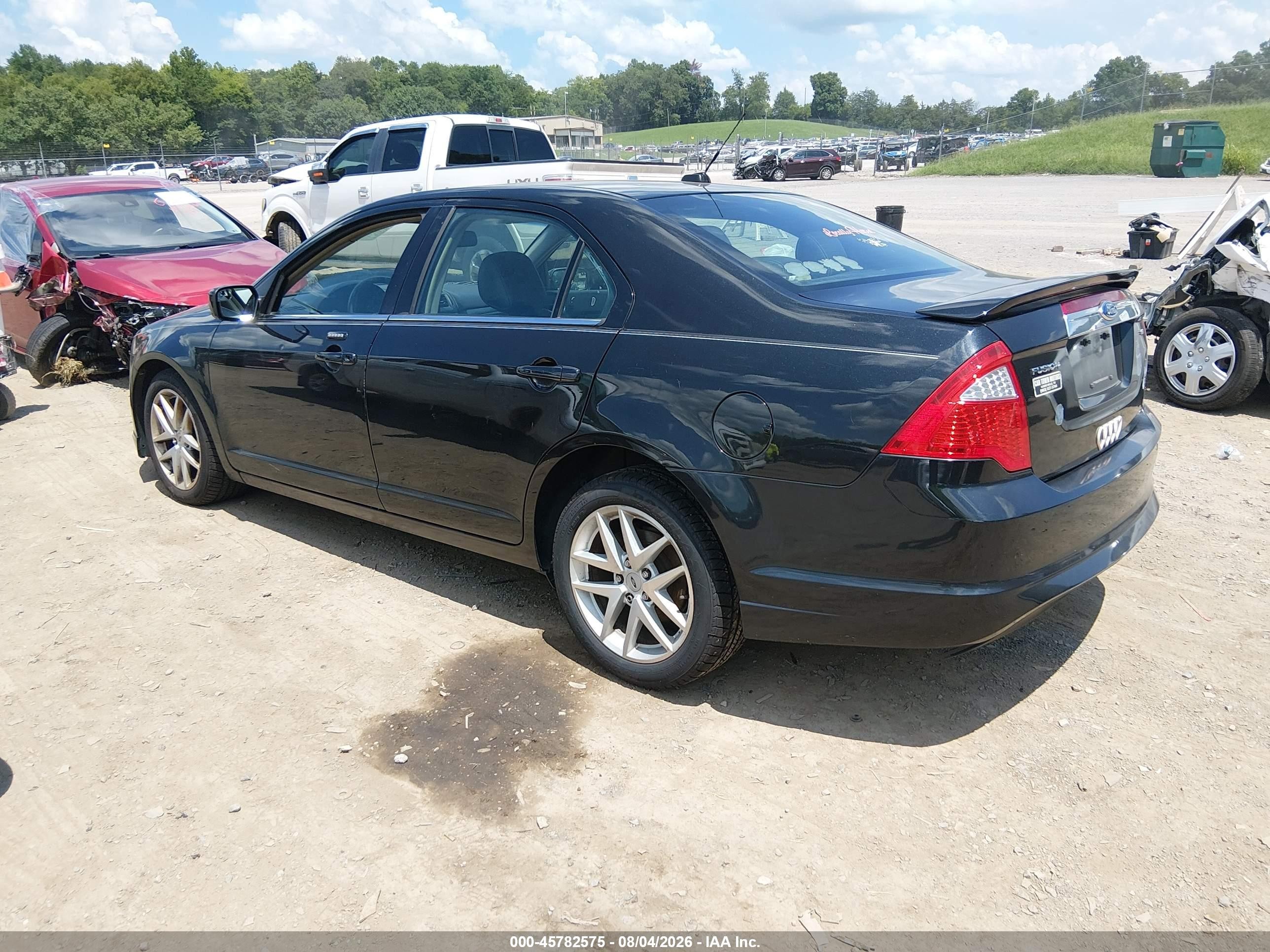 2011 Ford Fusion Sel Black vin: 3FAHP0JAXBR220311