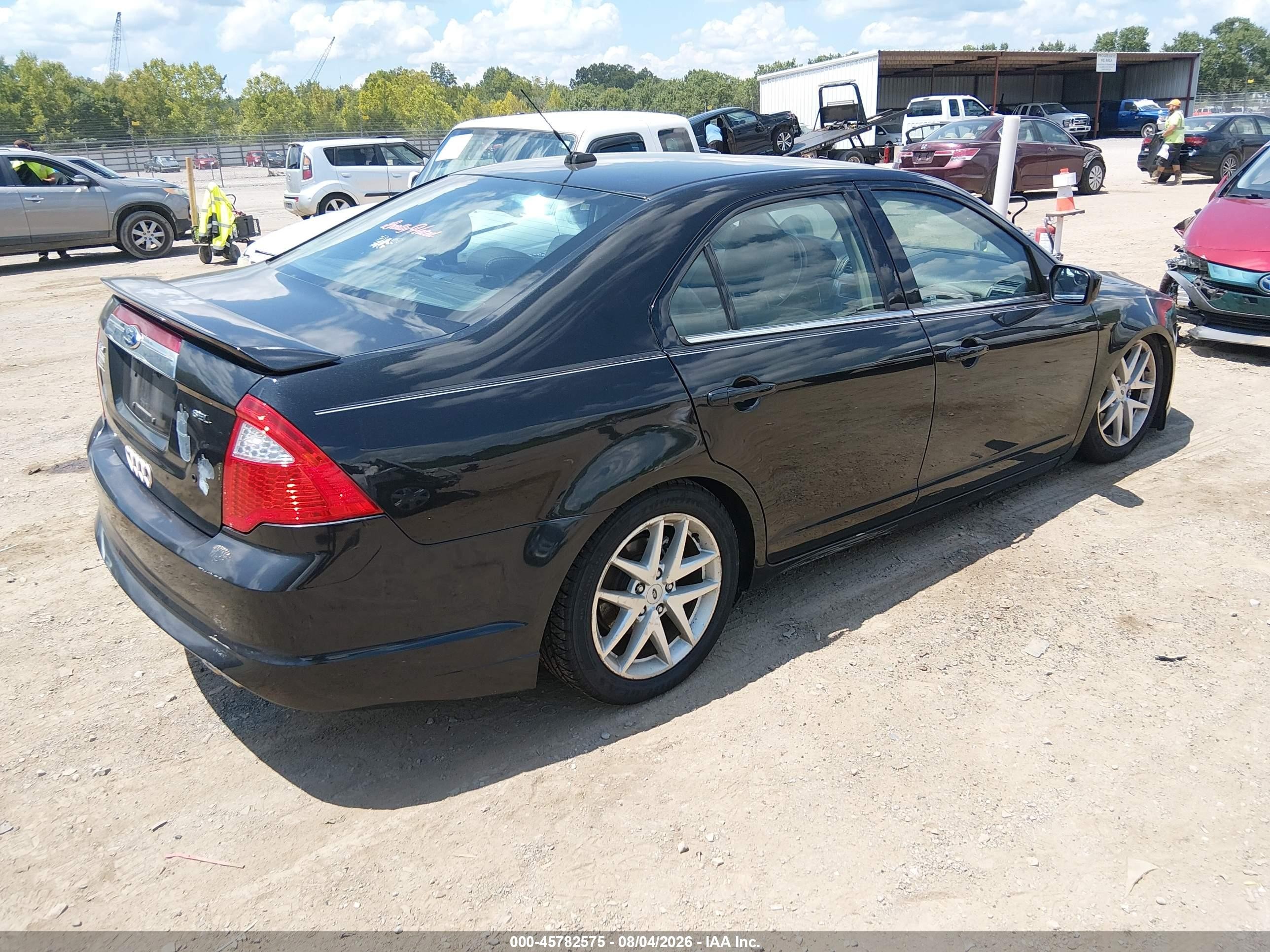 2011 Ford Fusion Sel Black vin: 3FAHP0JAXBR220311