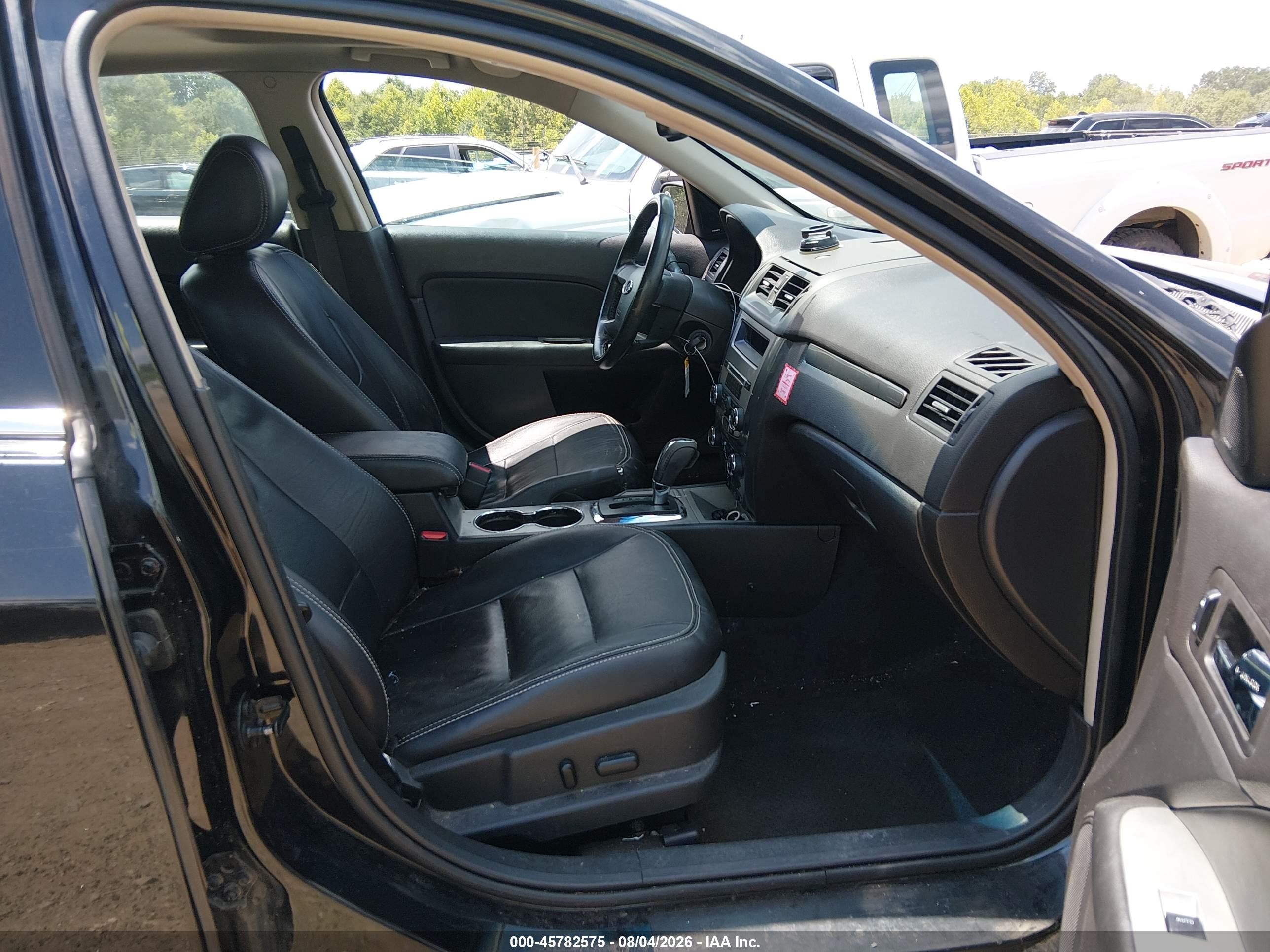 2011 Ford Fusion Sel Black vin: 3FAHP0JAXBR220311