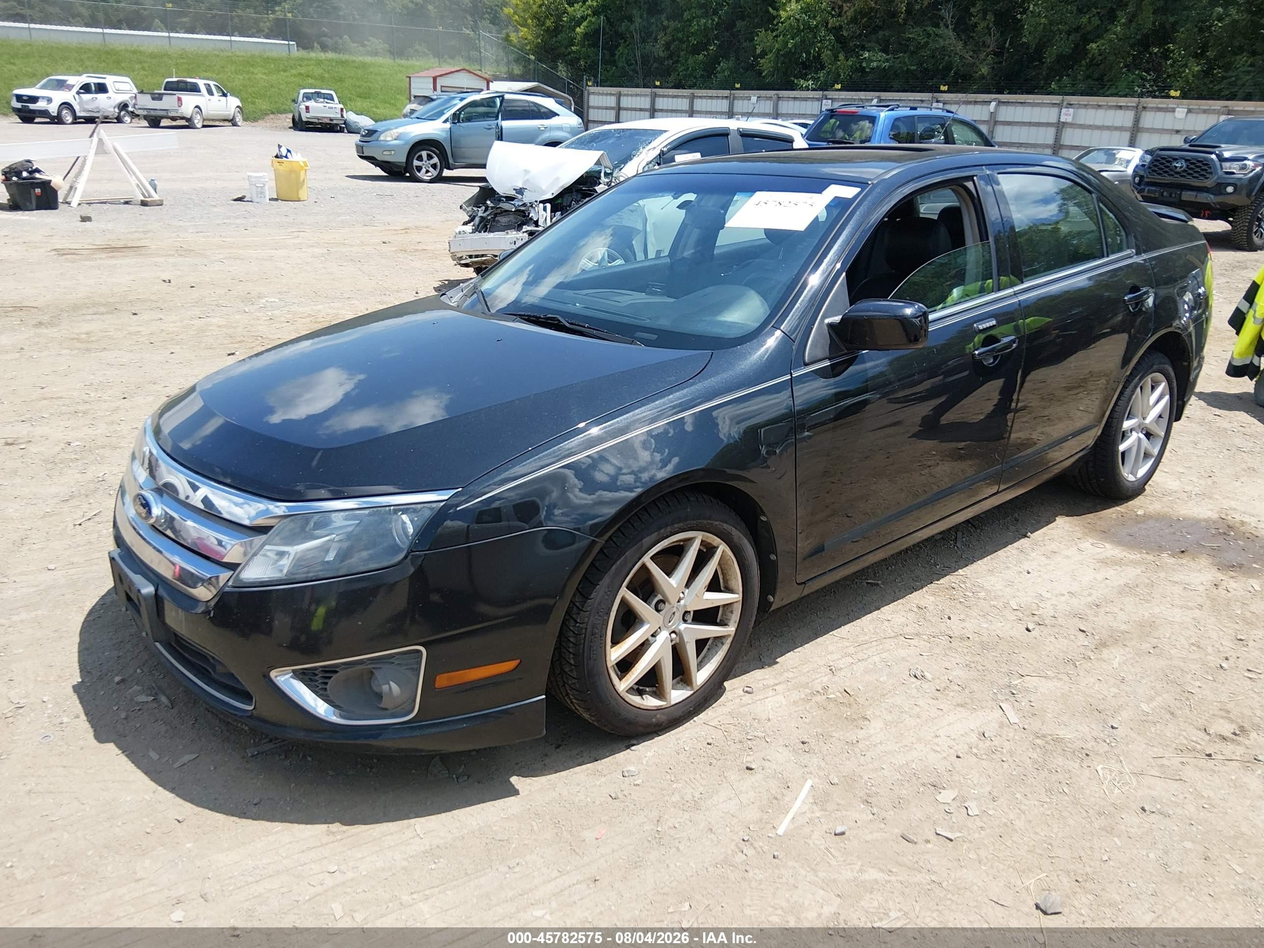 2011 Ford Fusion Sel Black vin: 3FAHP0JAXBR220311