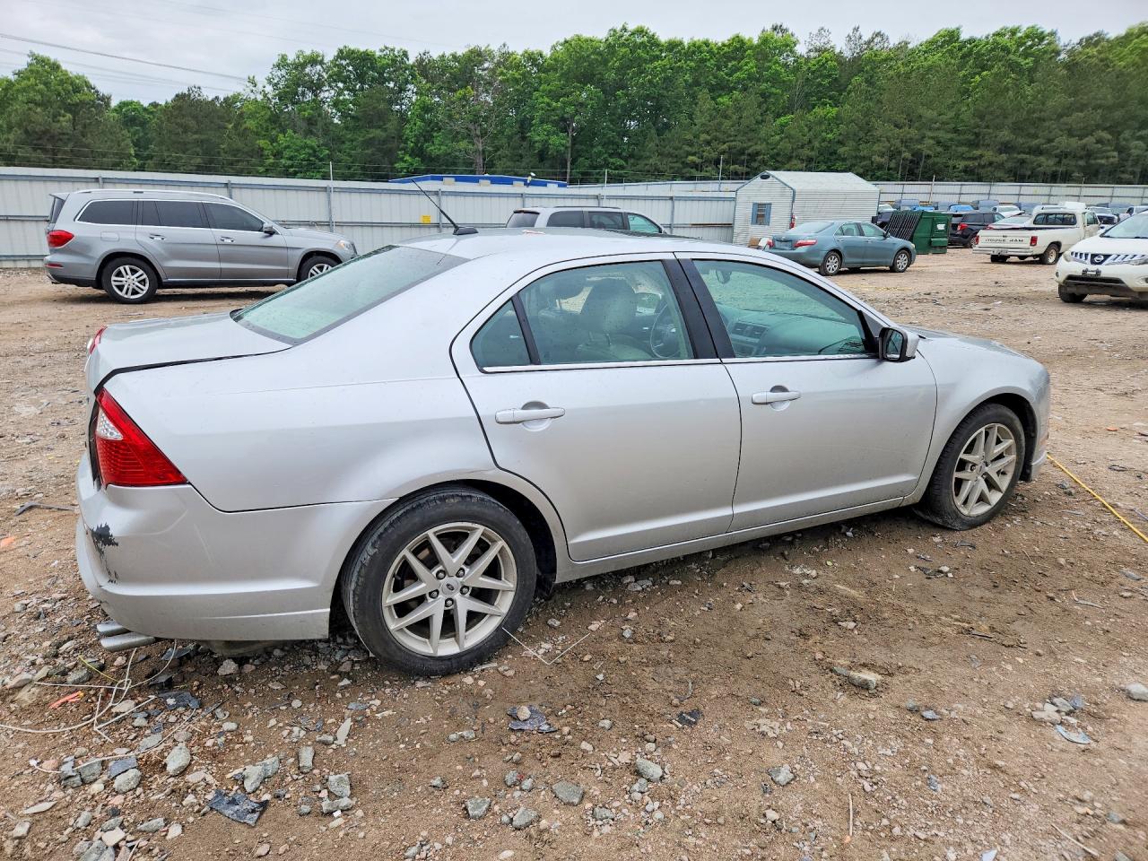 2011 Ford Fusion Sel Silver vin: 3FAHP0JAXBR328282