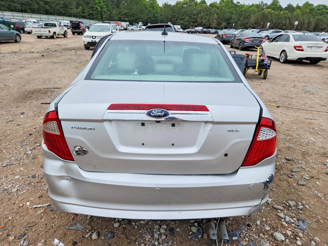 2011 Ford Fusion Sel Silver vin: 3FAHP0JAXBR328282