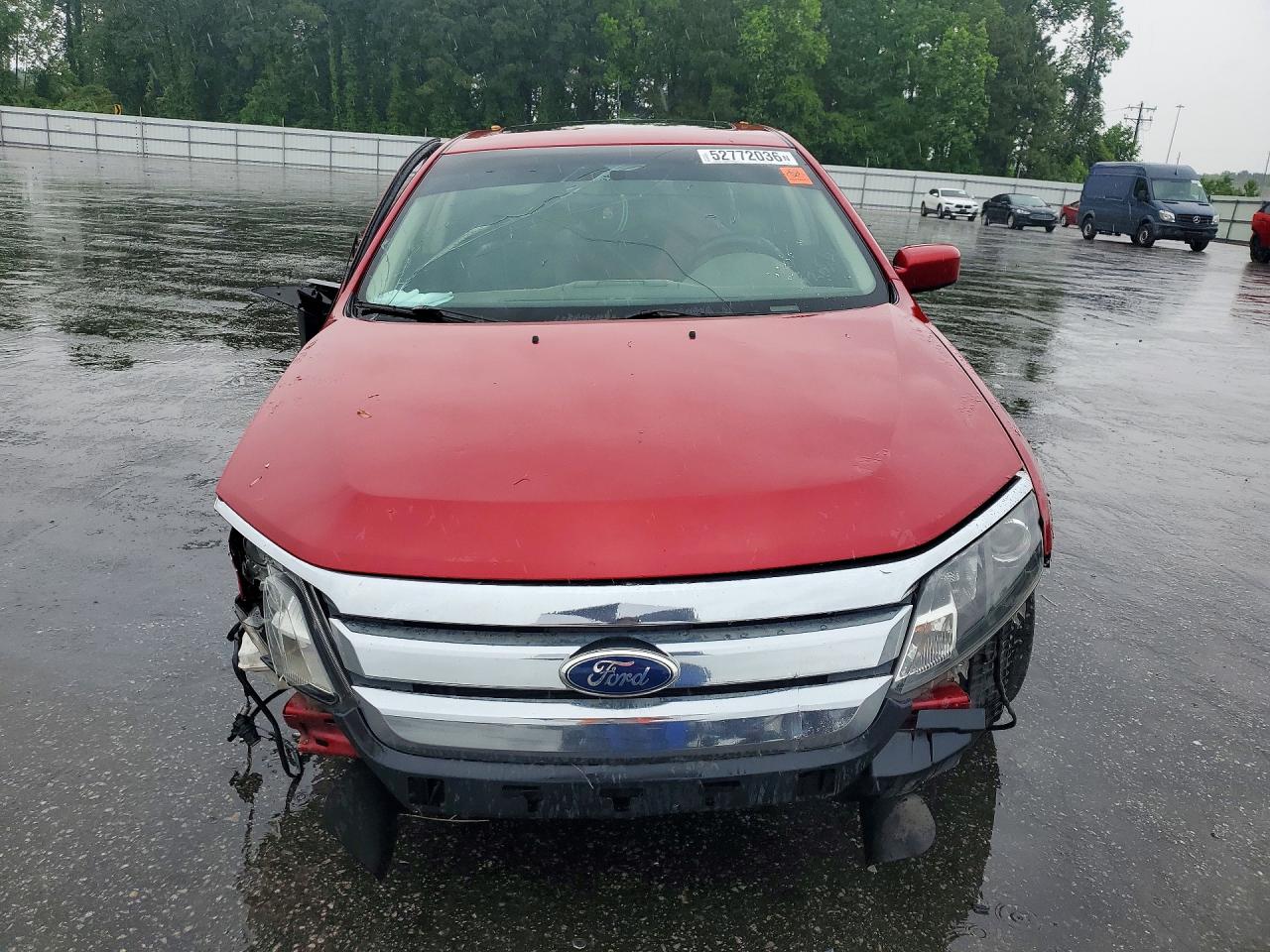 2012 Ford Fusion Sel Red vin: 3FAHP0JAXCR173024