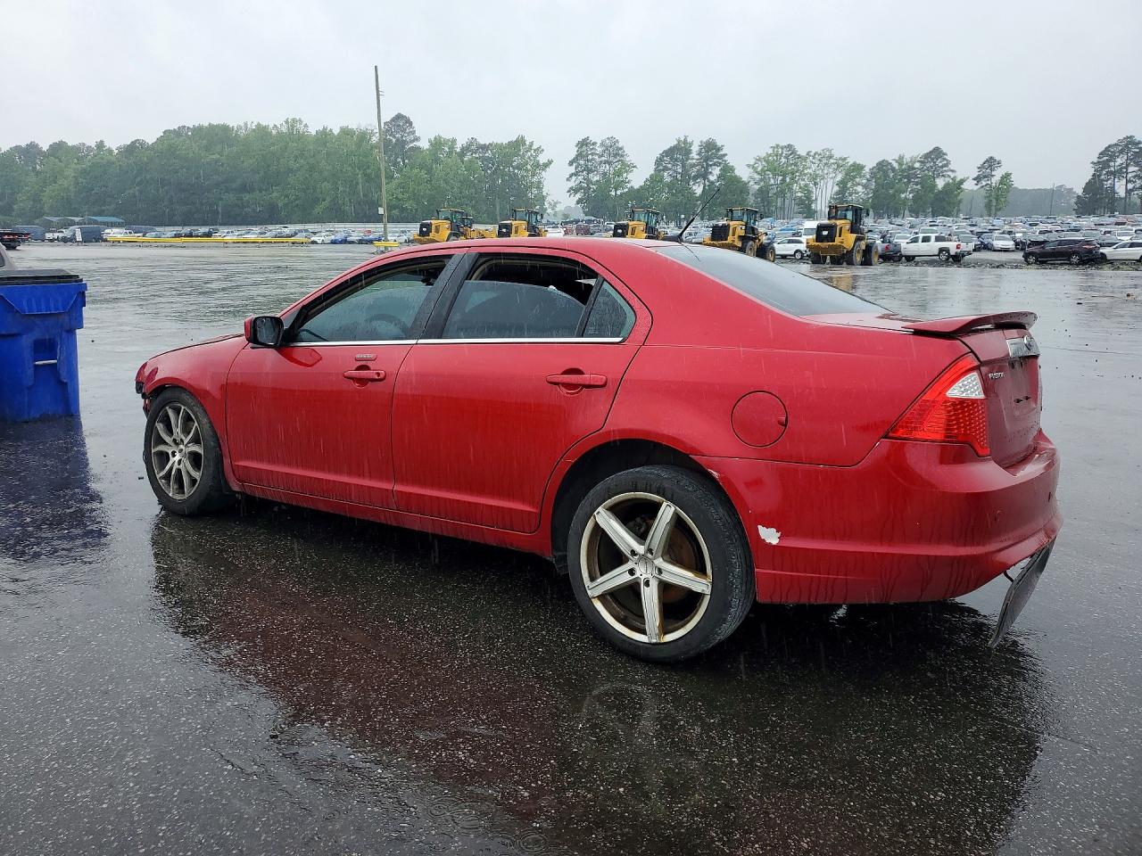 2012 Ford Fusion Sel Red vin: 3FAHP0JAXCR173024