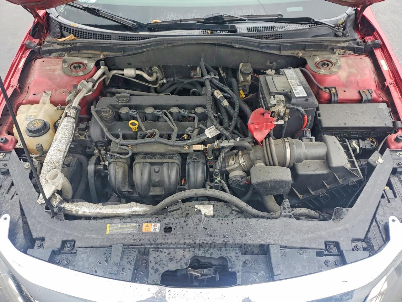 2012 Ford Fusion Sel Red vin: 3FAHP0JAXCR173024