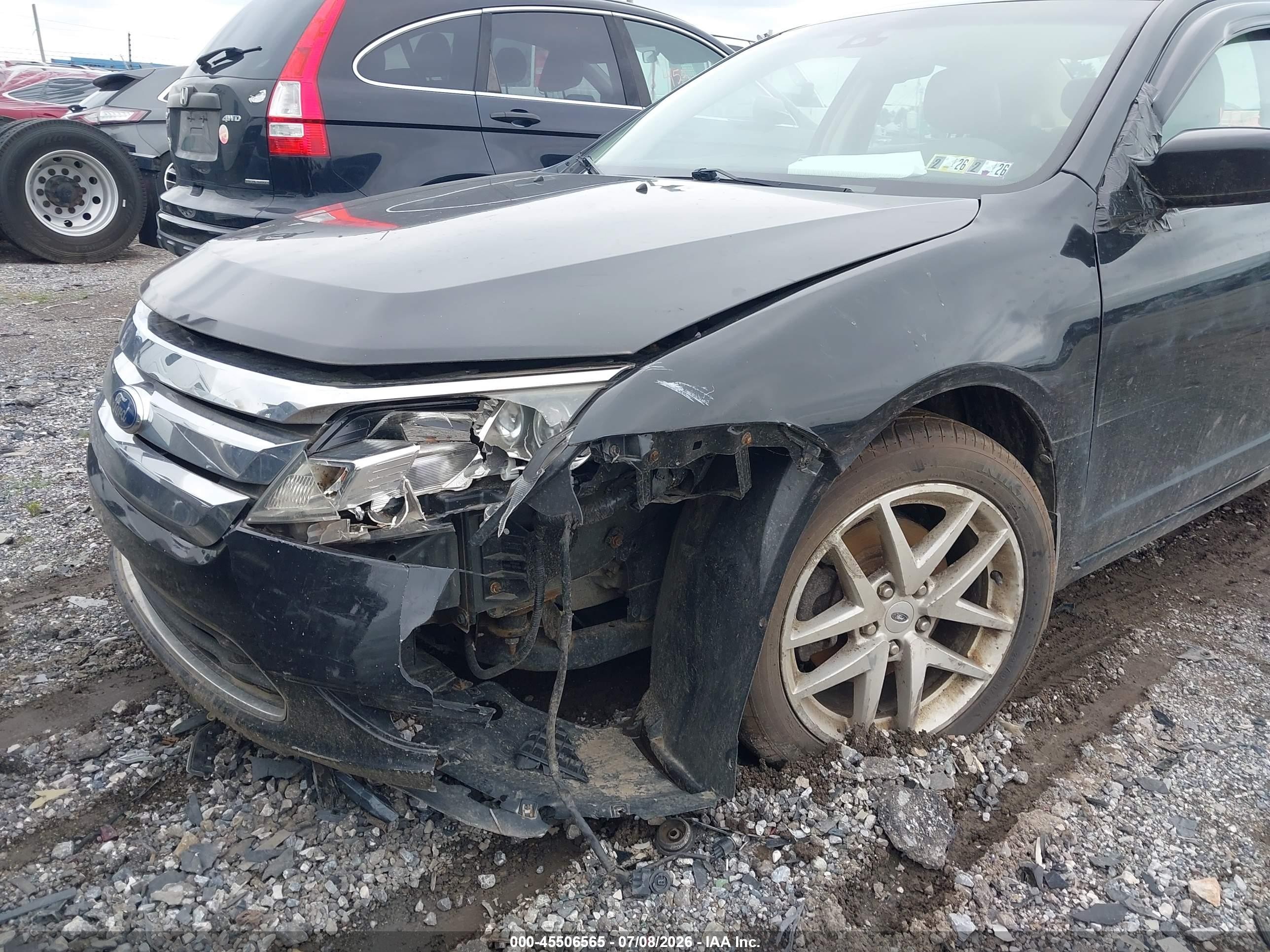 2012 Ford Fusion Sel Black vin: 3FAHP0JAXCR196299