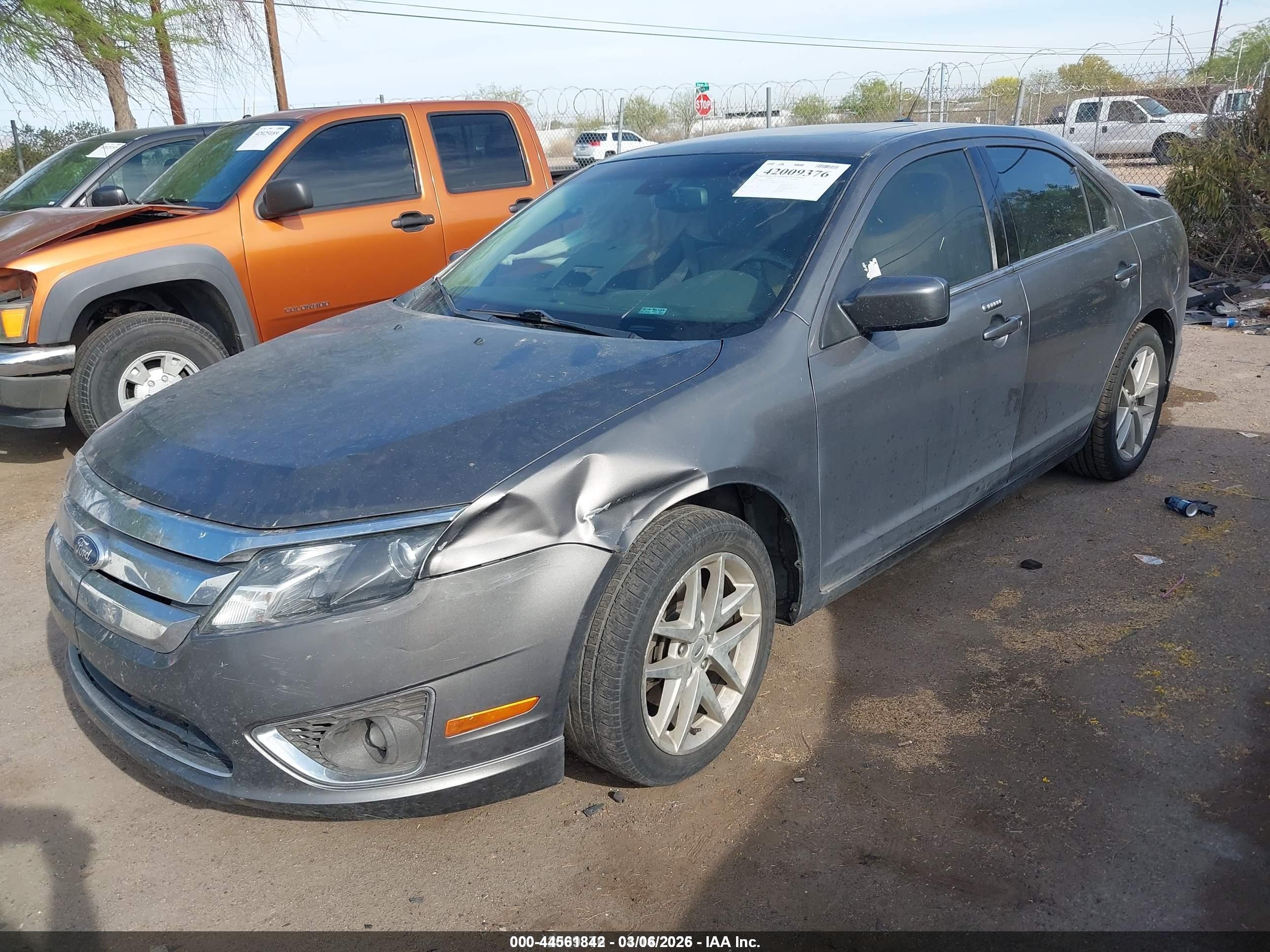 2012 Ford Fusion Sel Gray vin: 3FAHP0JAXCR199168