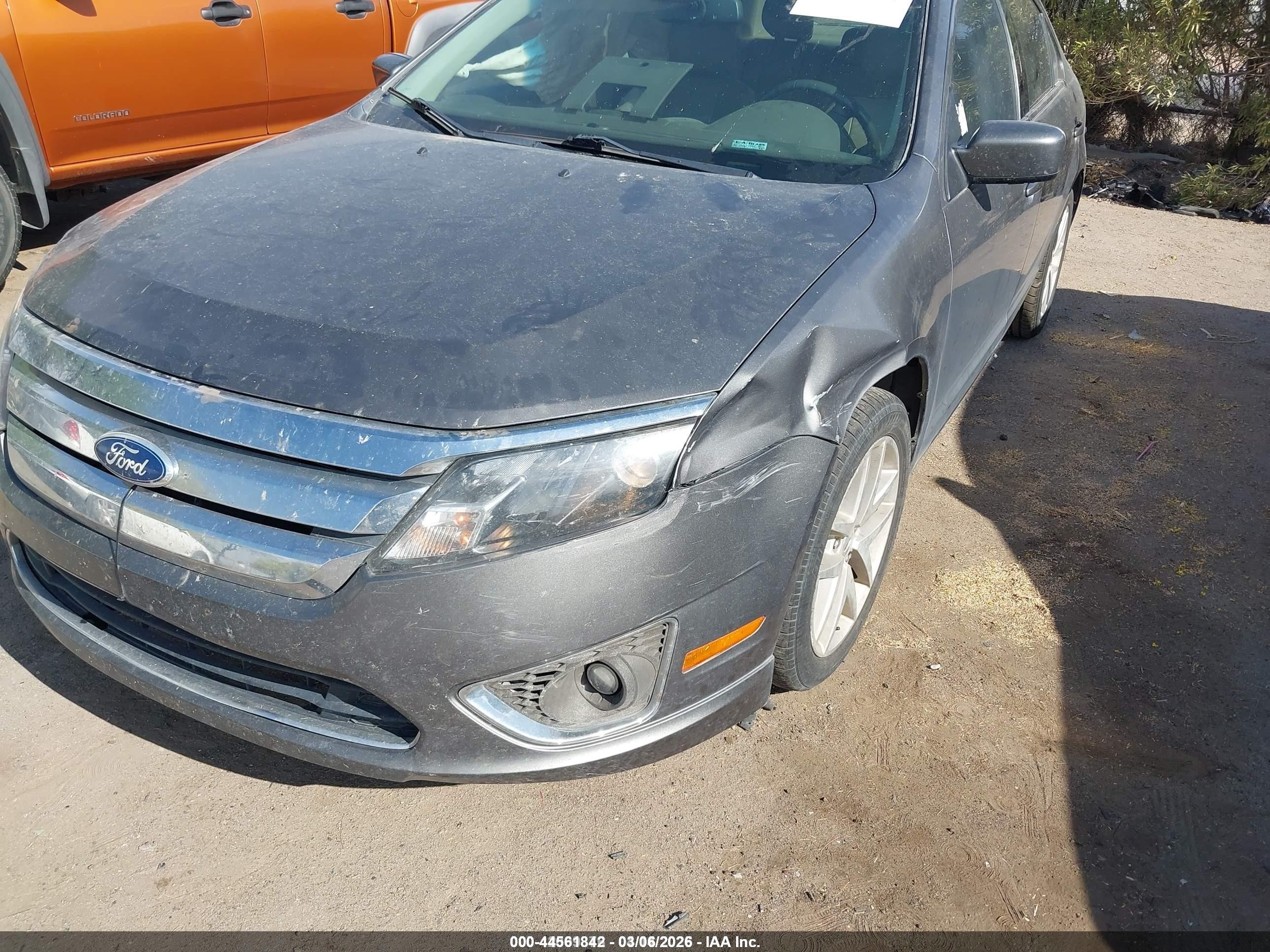 2012 Ford Fusion Sel Gray vin: 3FAHP0JAXCR199168