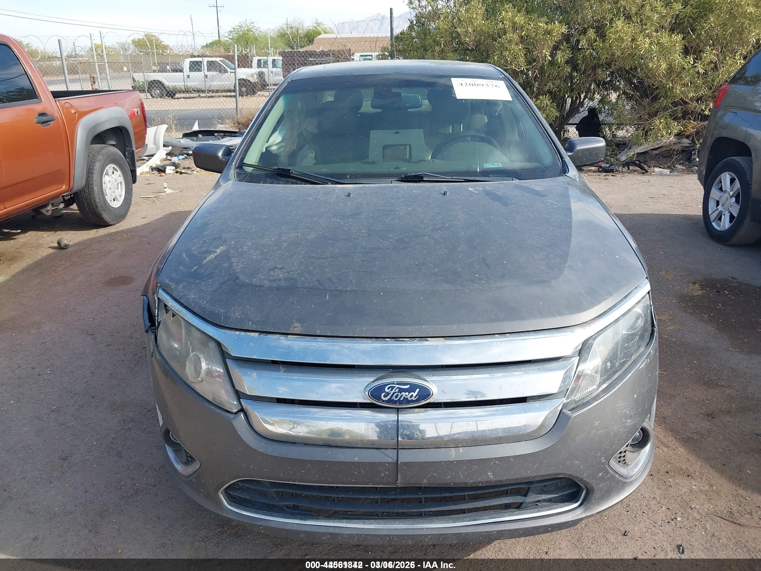 2012 Ford Fusion Sel Gray vin: 3FAHP0JAXCR199168