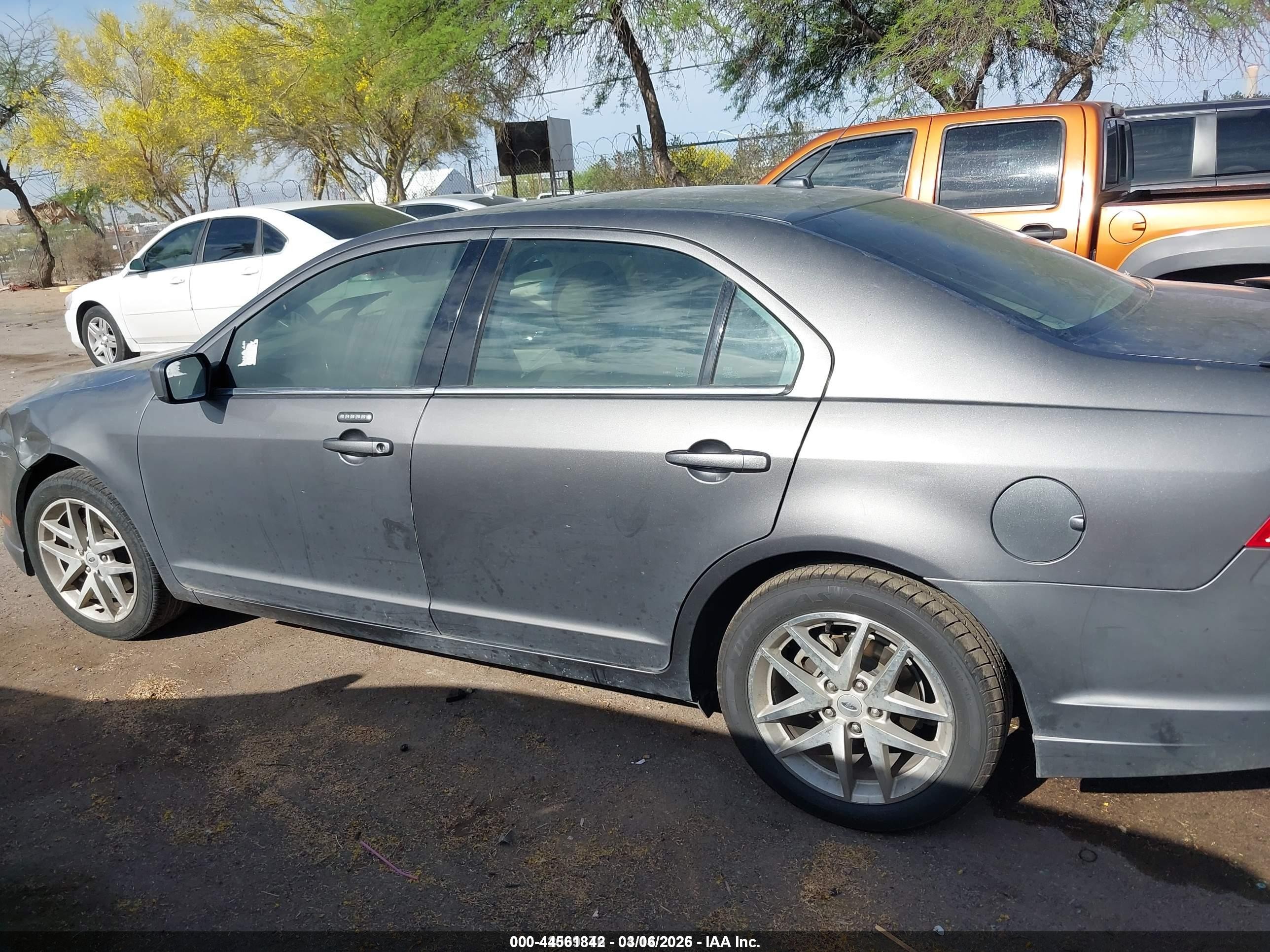 2012 Ford Fusion Sel Gray vin: 3FAHP0JAXCR199168