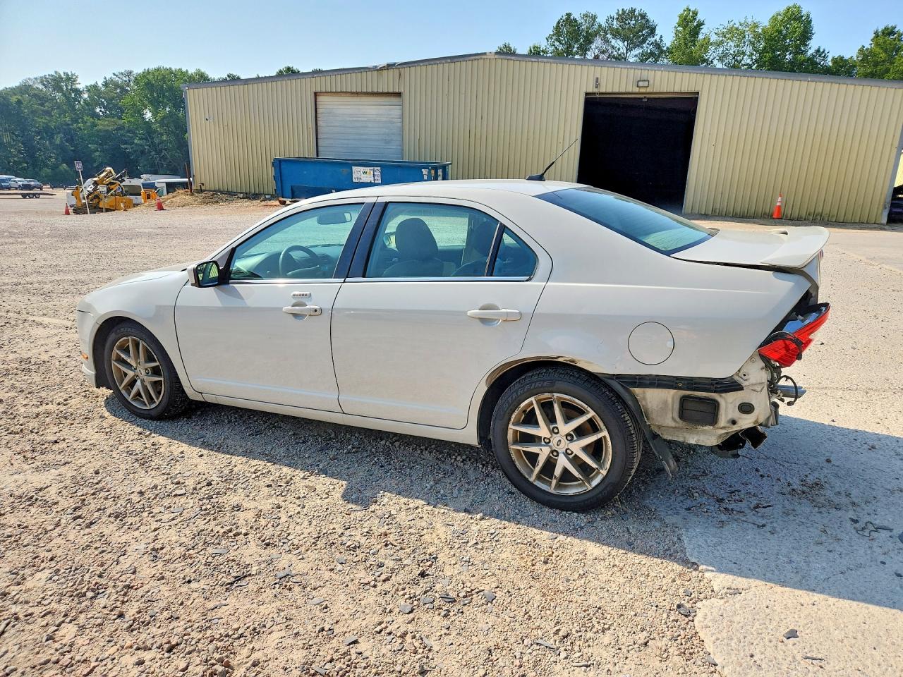 2012 Ford Fusion Sel White vin: 3FAHP0JAXCR206443