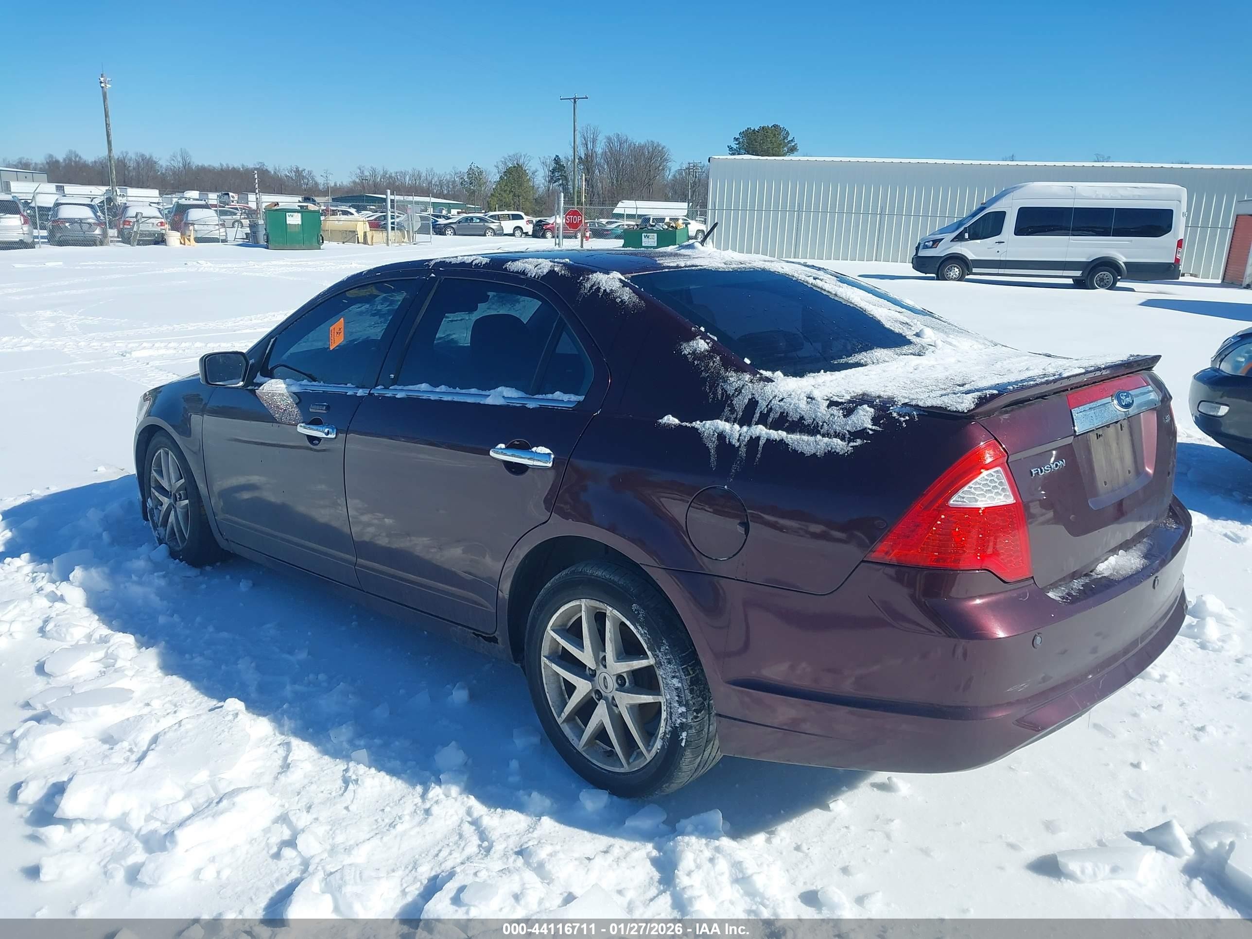 2012 Ford Fusion Sel Maroon vin: 3FAHP0JAXCR283068