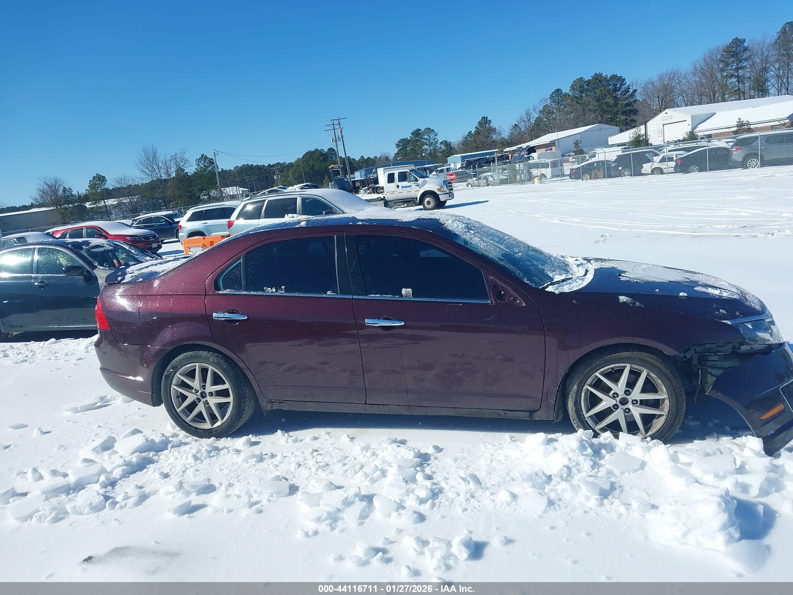 2012 Ford Fusion Sel Maroon vin: 3FAHP0JAXCR283068