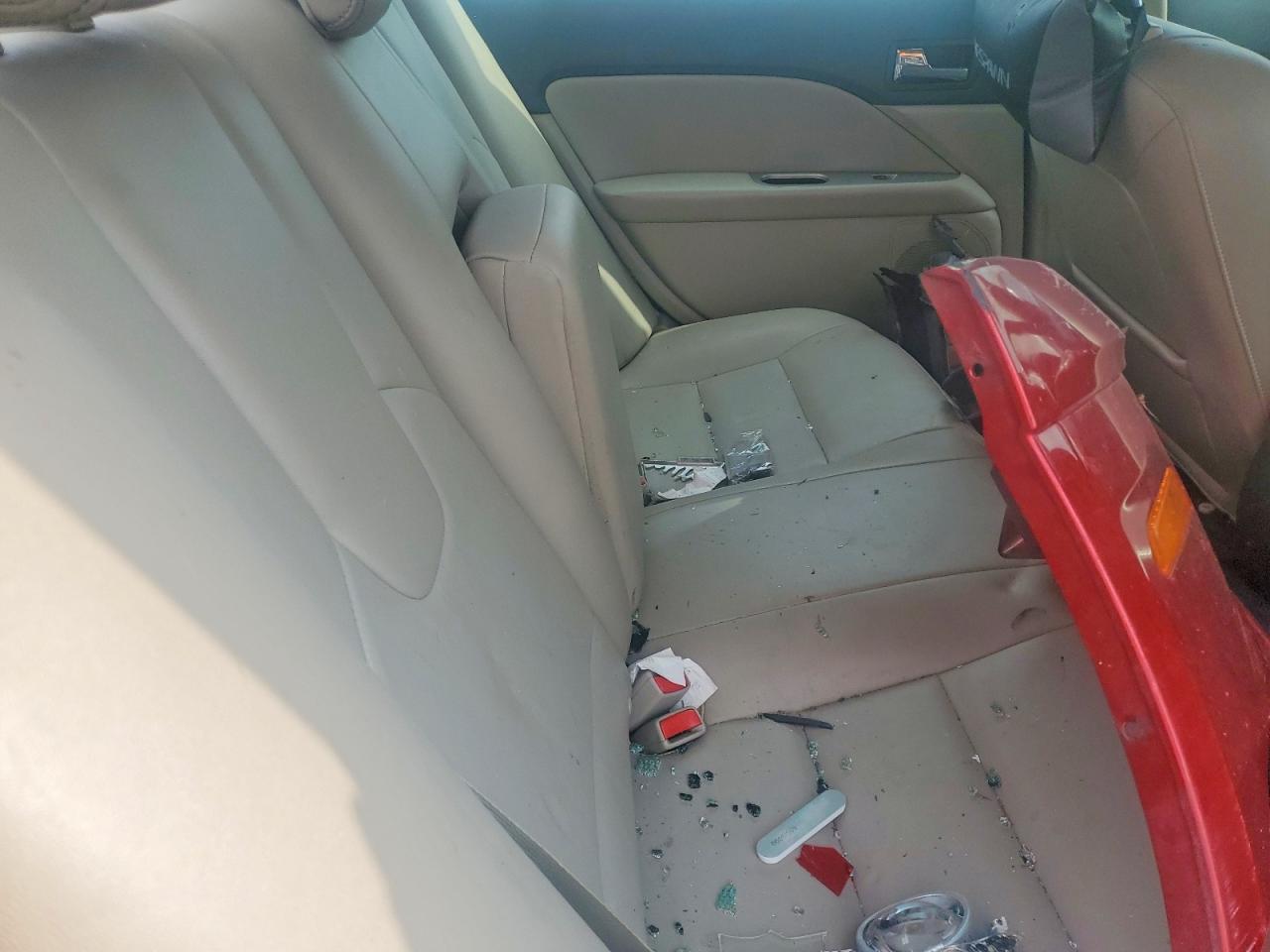 2012 Ford Fusion Sel Red vin: 3FAHP0JAXCR289713