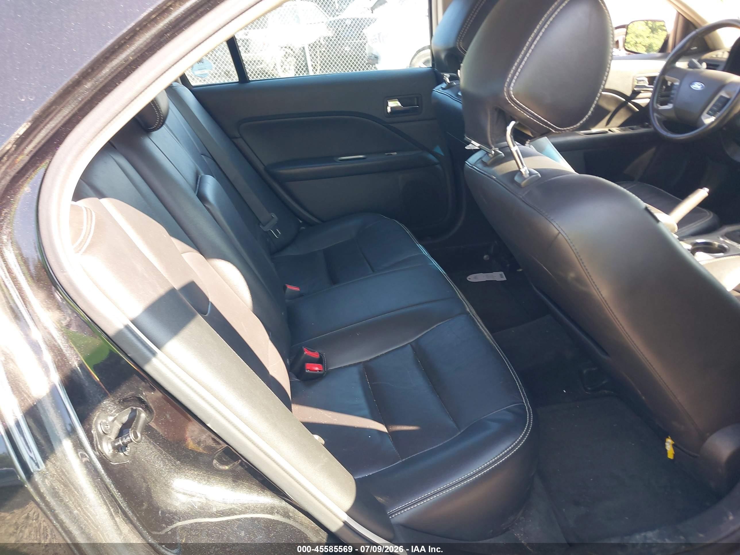 2012 Ford Fusion Sel Black vin: 3FAHP0JAXCR298220