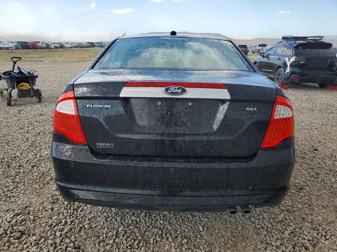 2012 Ford Fusion Sel Black vin: 3FAHP0JAXCR306350