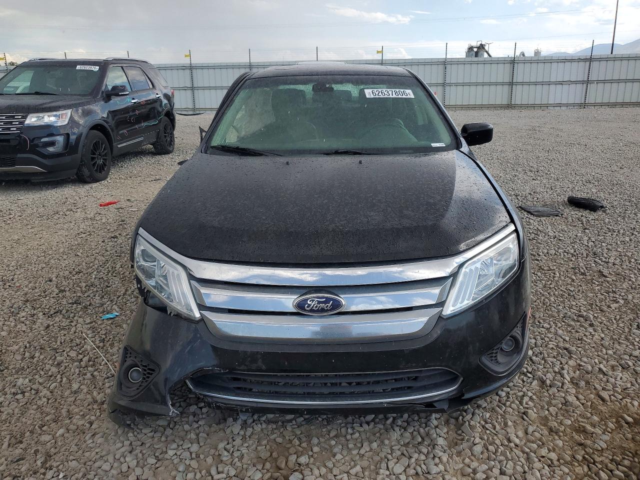 2012 Ford Fusion Sel Black vin: 3FAHP0JAXCR306350