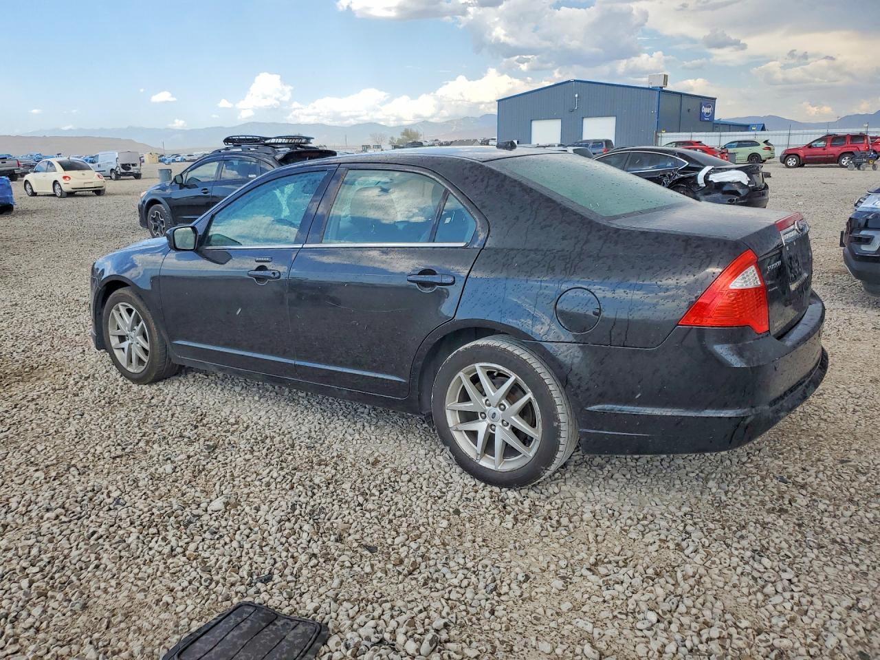 2012 Ford Fusion Sel Black vin: 3FAHP0JAXCR306350