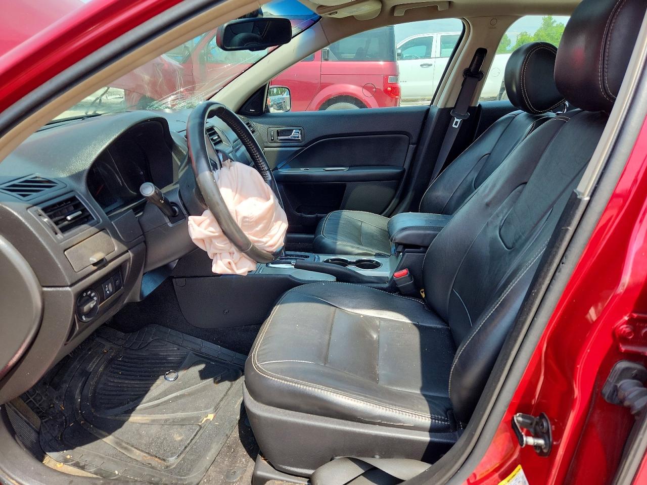 2012 Ford Fusion Sel Red vin: 3FAHP0JAXCR319812