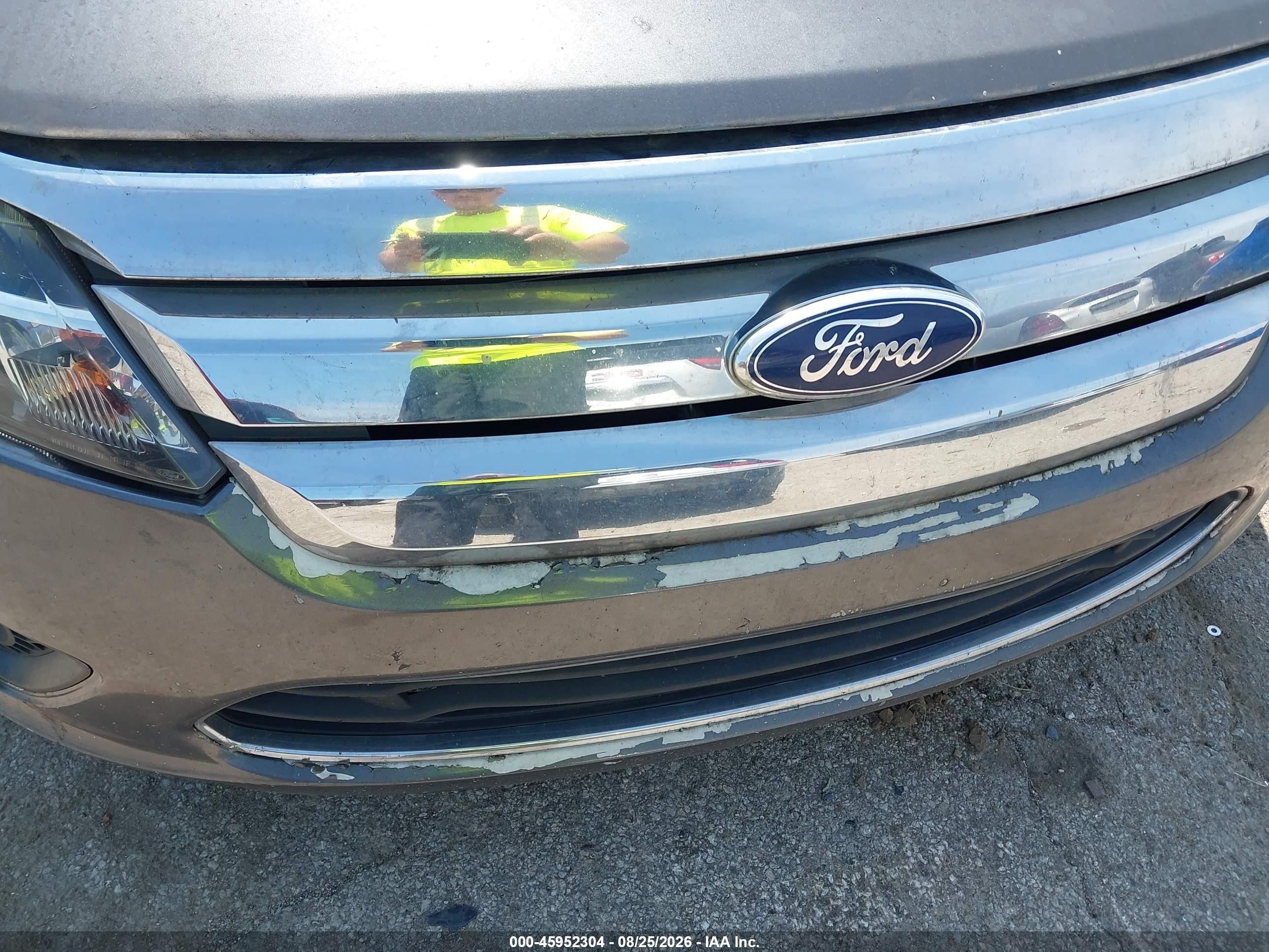 2012 Ford Fusion Sel Gray vin: 3FAHP0JAXCR359114