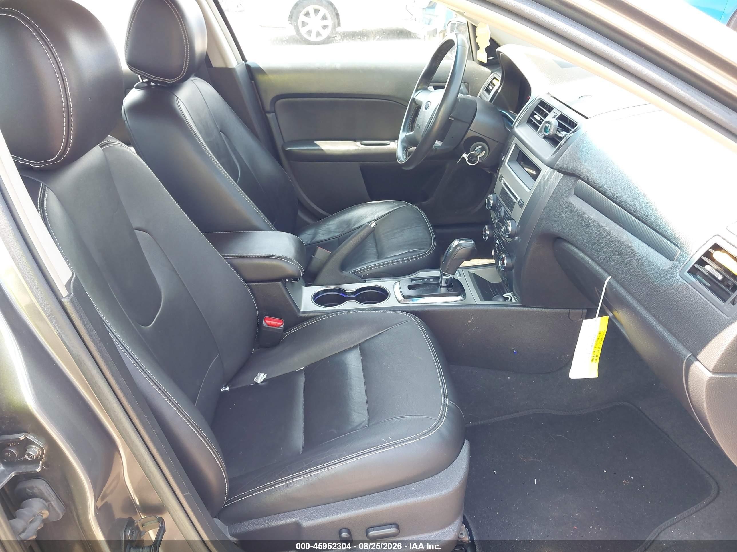 2012 Ford Fusion Sel Gray vin: 3FAHP0JAXCR359114
