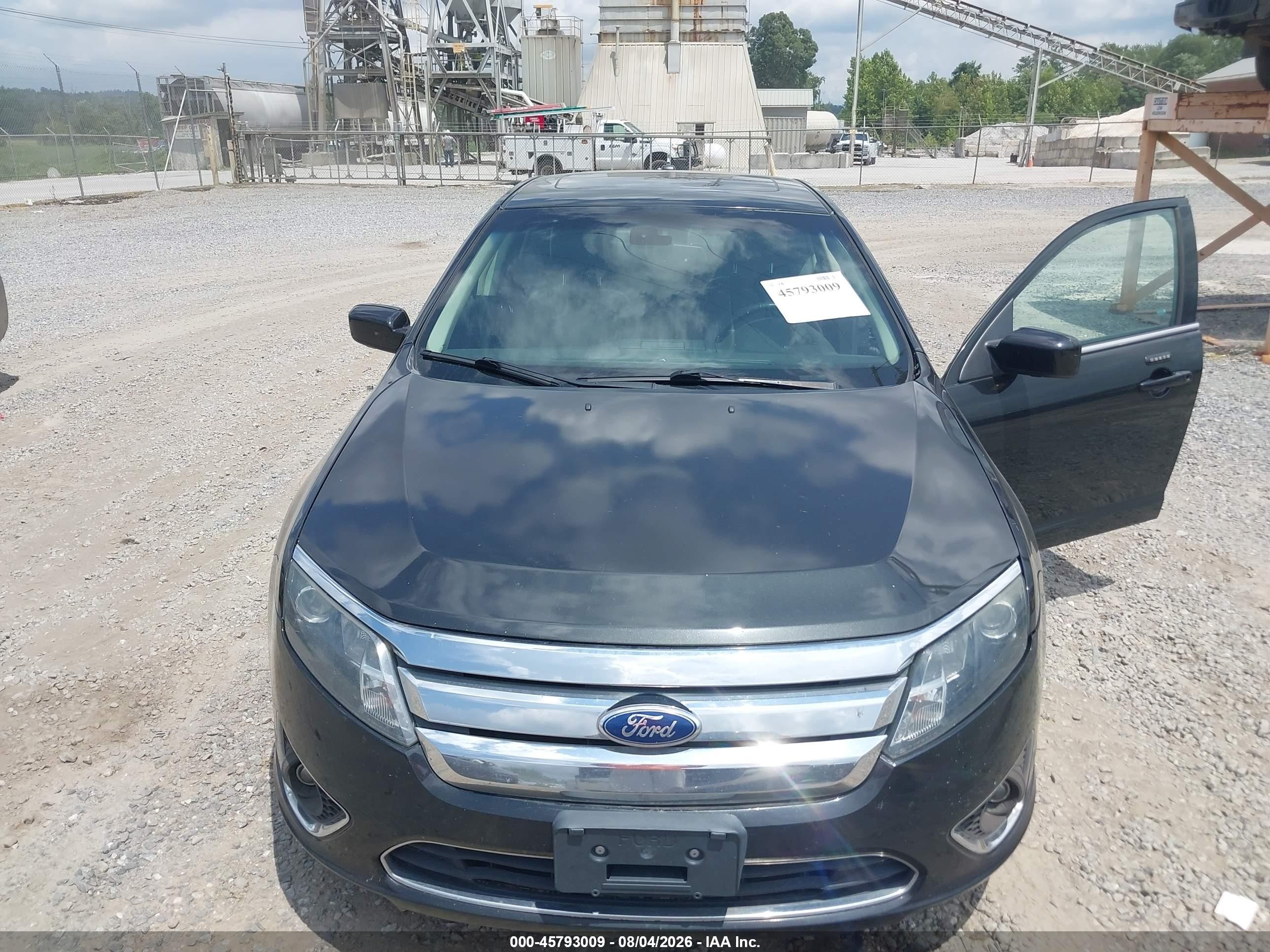 2012 Ford Fusion Sel Gray vin: 3FAHP0JAXCR424639