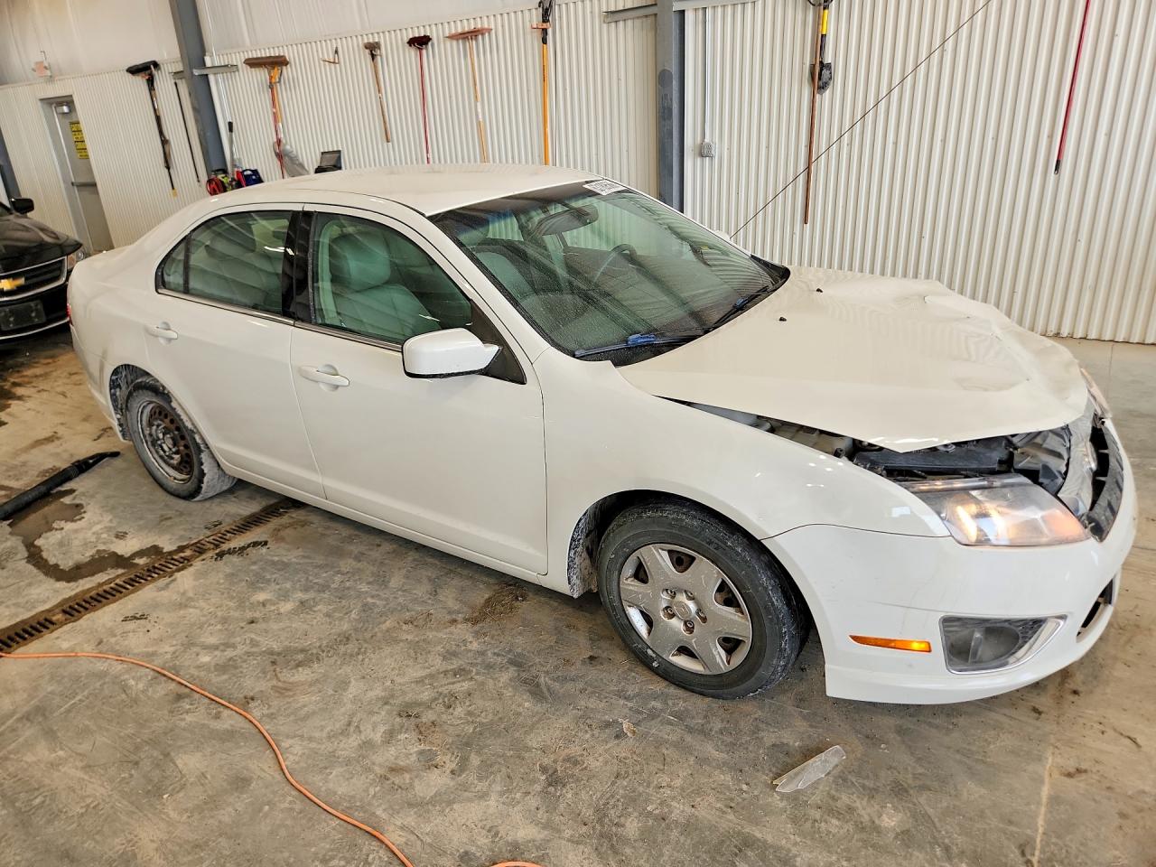 2012 Ford Fusion Sel White vin: 3FAHP0JAXCR437312