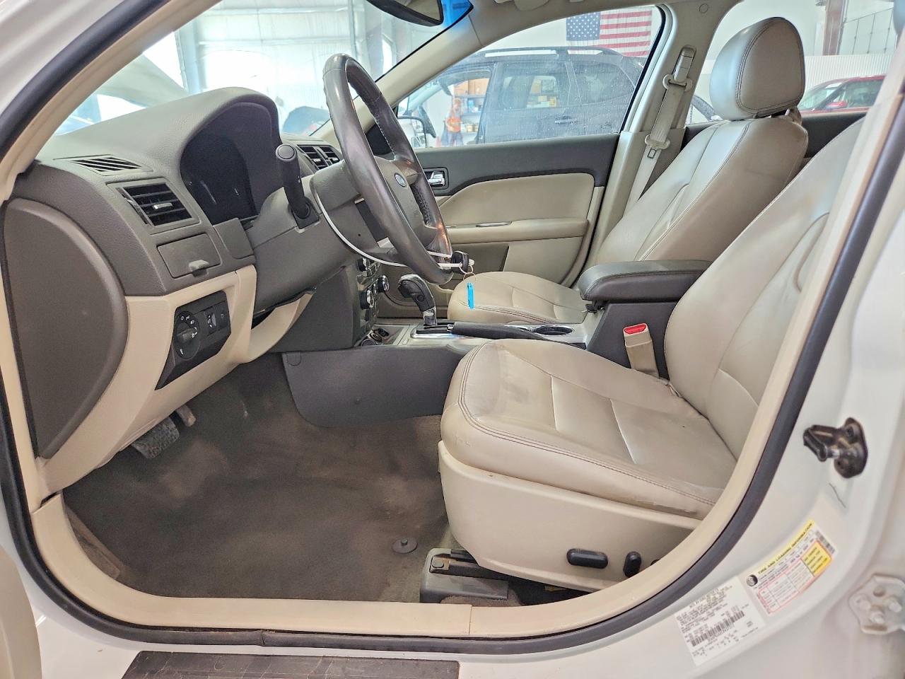 2012 Ford Fusion Sel White vin: 3FAHP0JAXCR437312