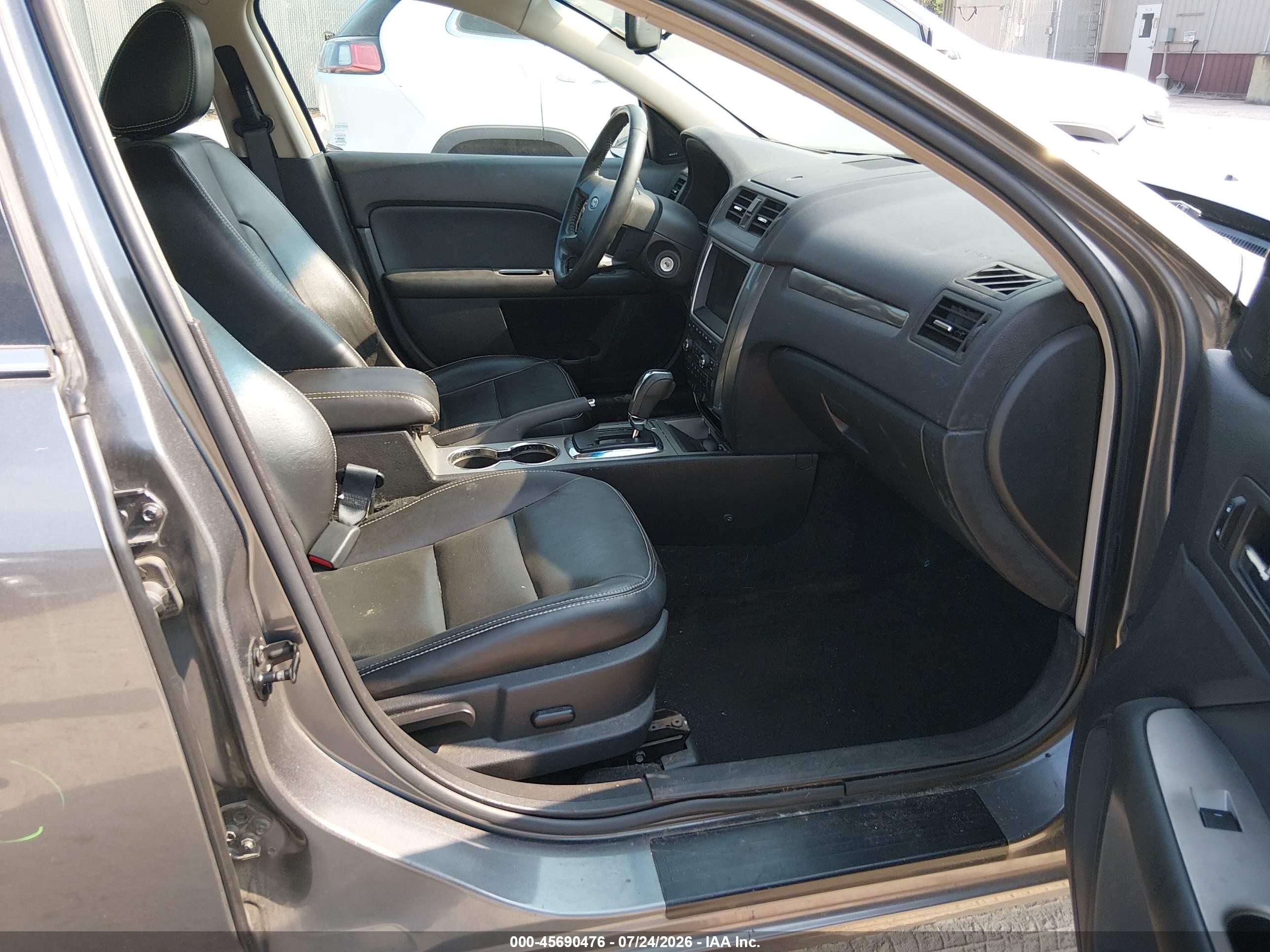 2010 Ford Fusion Sel Gray vin: 3FAHP0JG0AR104666