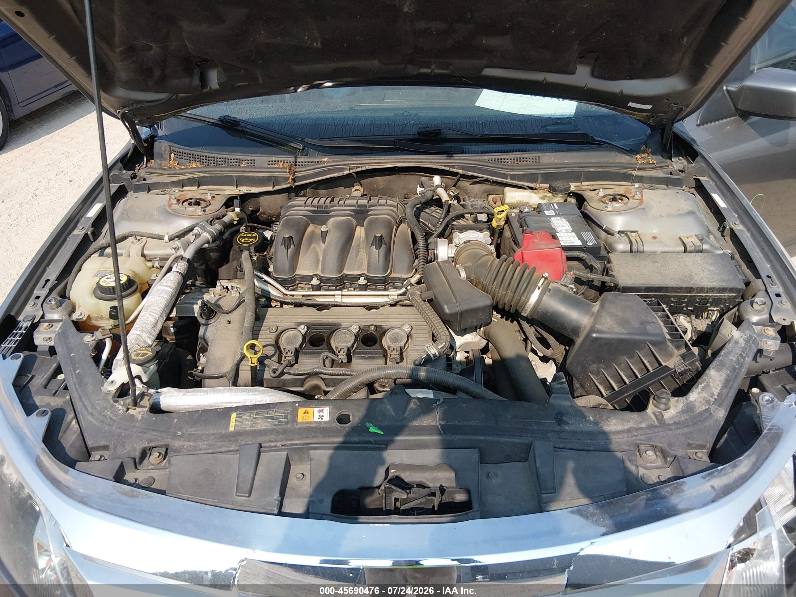 2010 Ford Fusion Sel Gray vin: 3FAHP0JG0AR104666