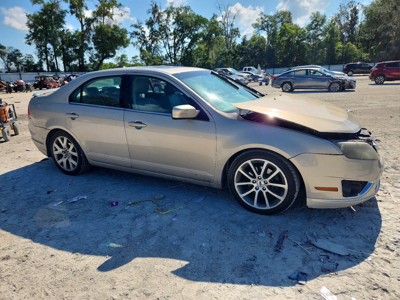 2010 Ford Fusion Sel Silver vin: 3FAHP0JG0AR158873