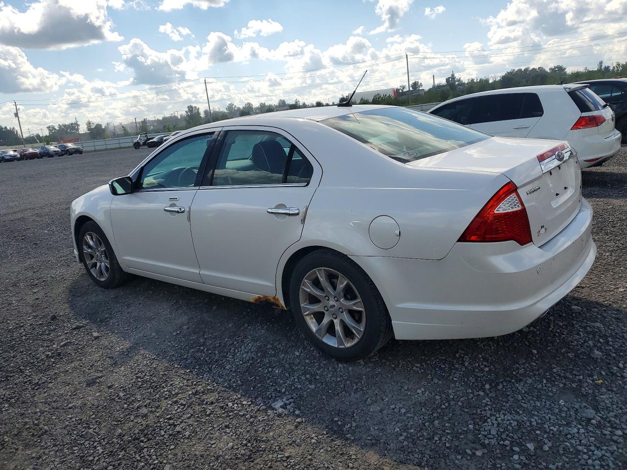 2011 Ford Fusion Sel Белый vin: 3FAHP0JG0BR118357