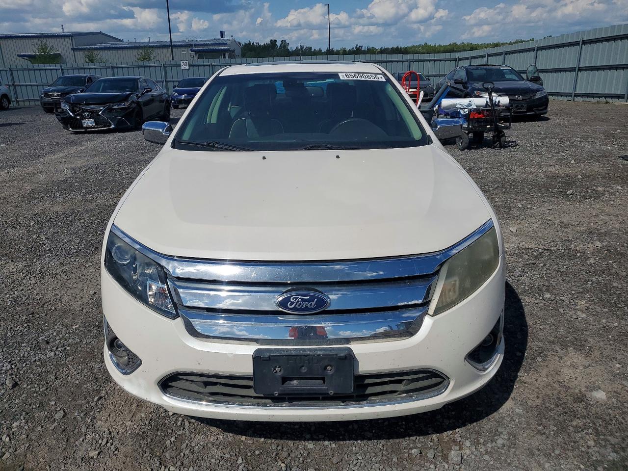 2011 Ford Fusion Sel Белый vin: 3FAHP0JG0BR118357