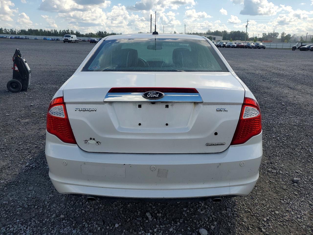 2011 Ford Fusion Sel Белый vin: 3FAHP0JG0BR118357