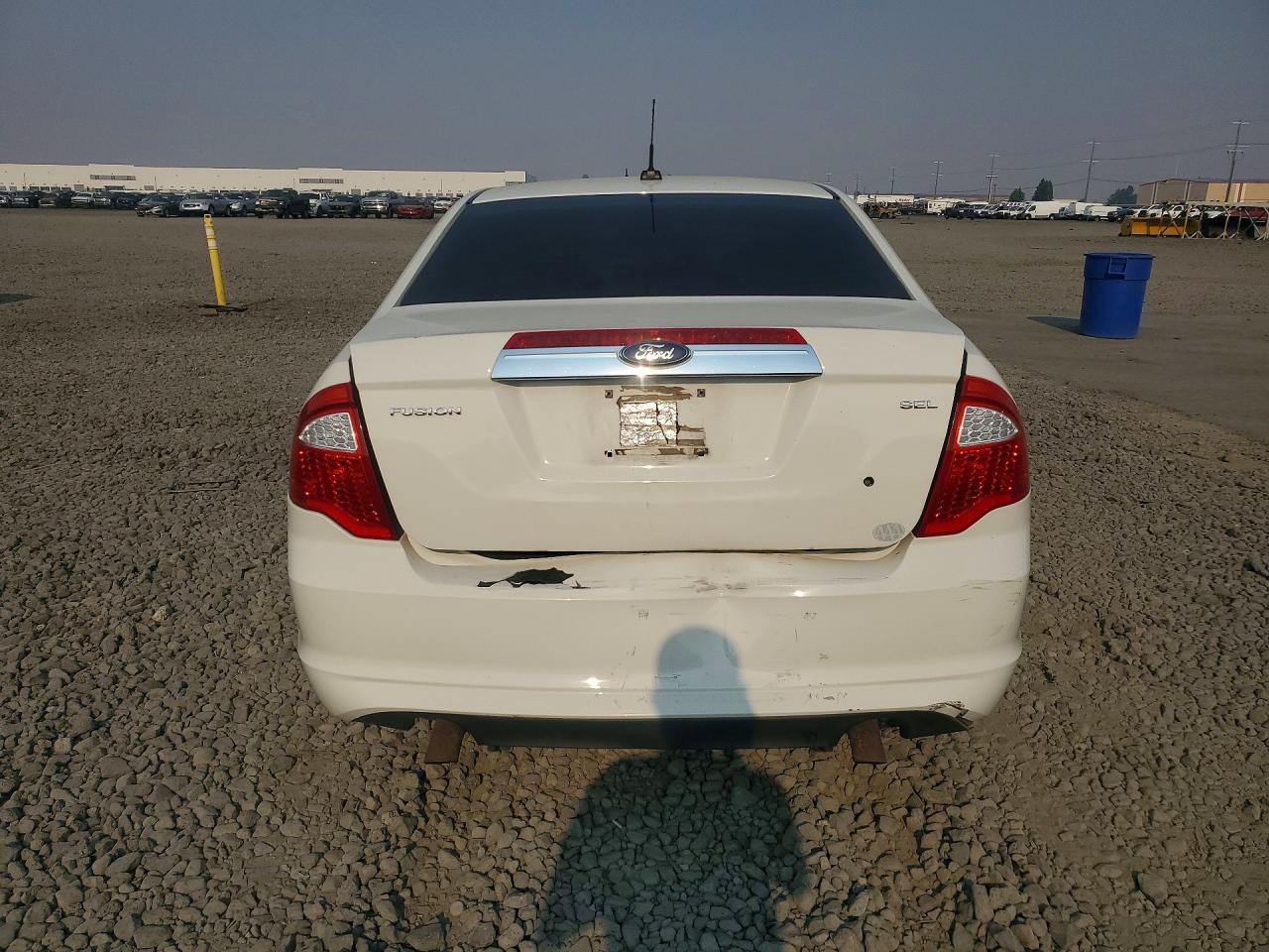 2012 Ford Fusion Sel Белый vin: 3FAHP0JG0CR187938