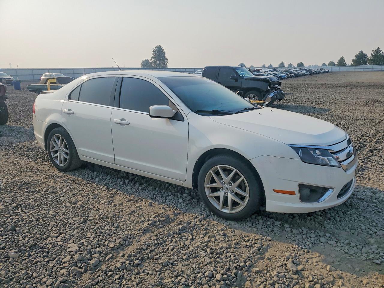 2012 Ford Fusion Sel Белый vin: 3FAHP0JG0CR187938