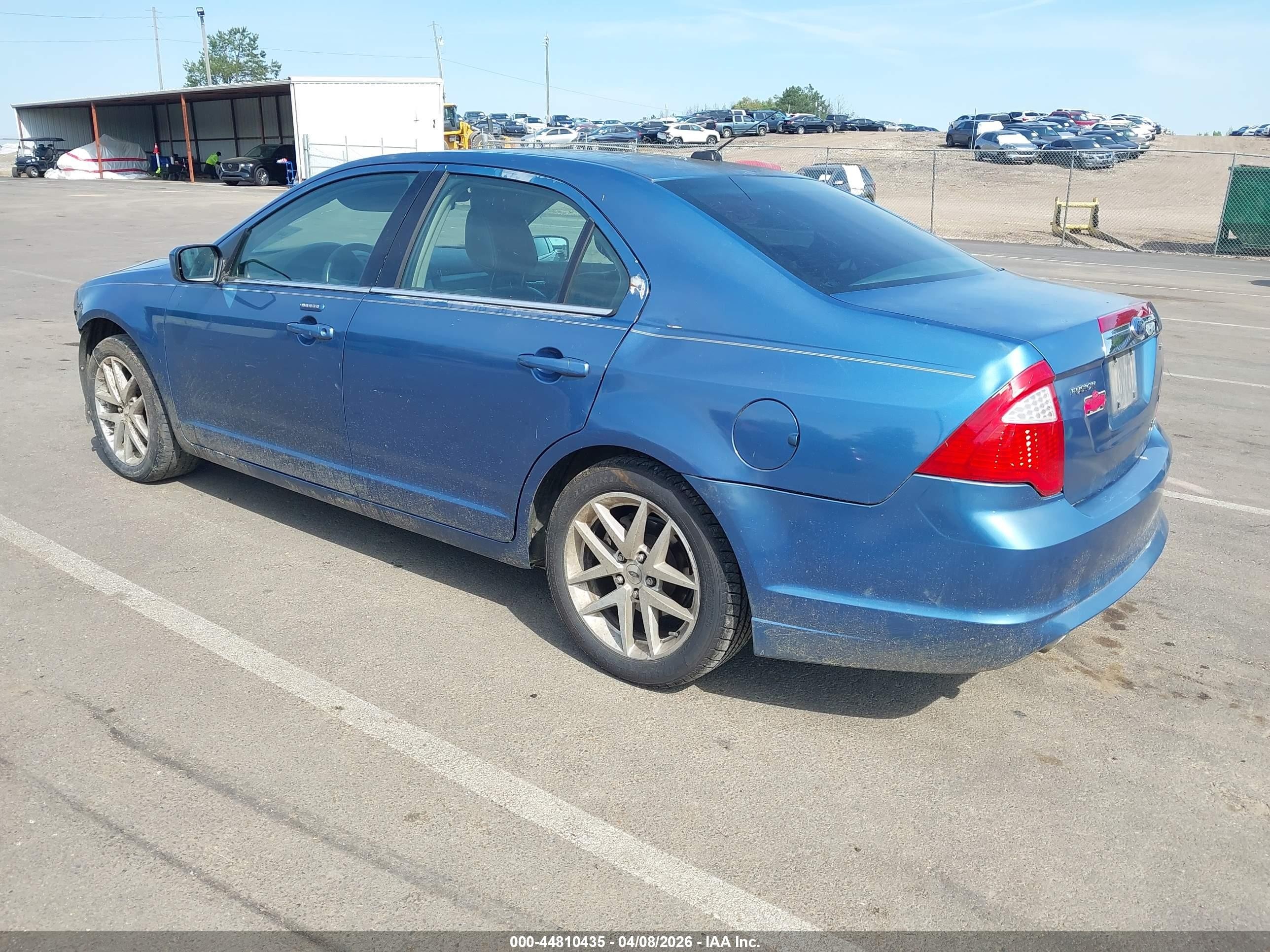 2010 Ford Fusion Sel Blue vin: 3FAHP0JG1AR118396