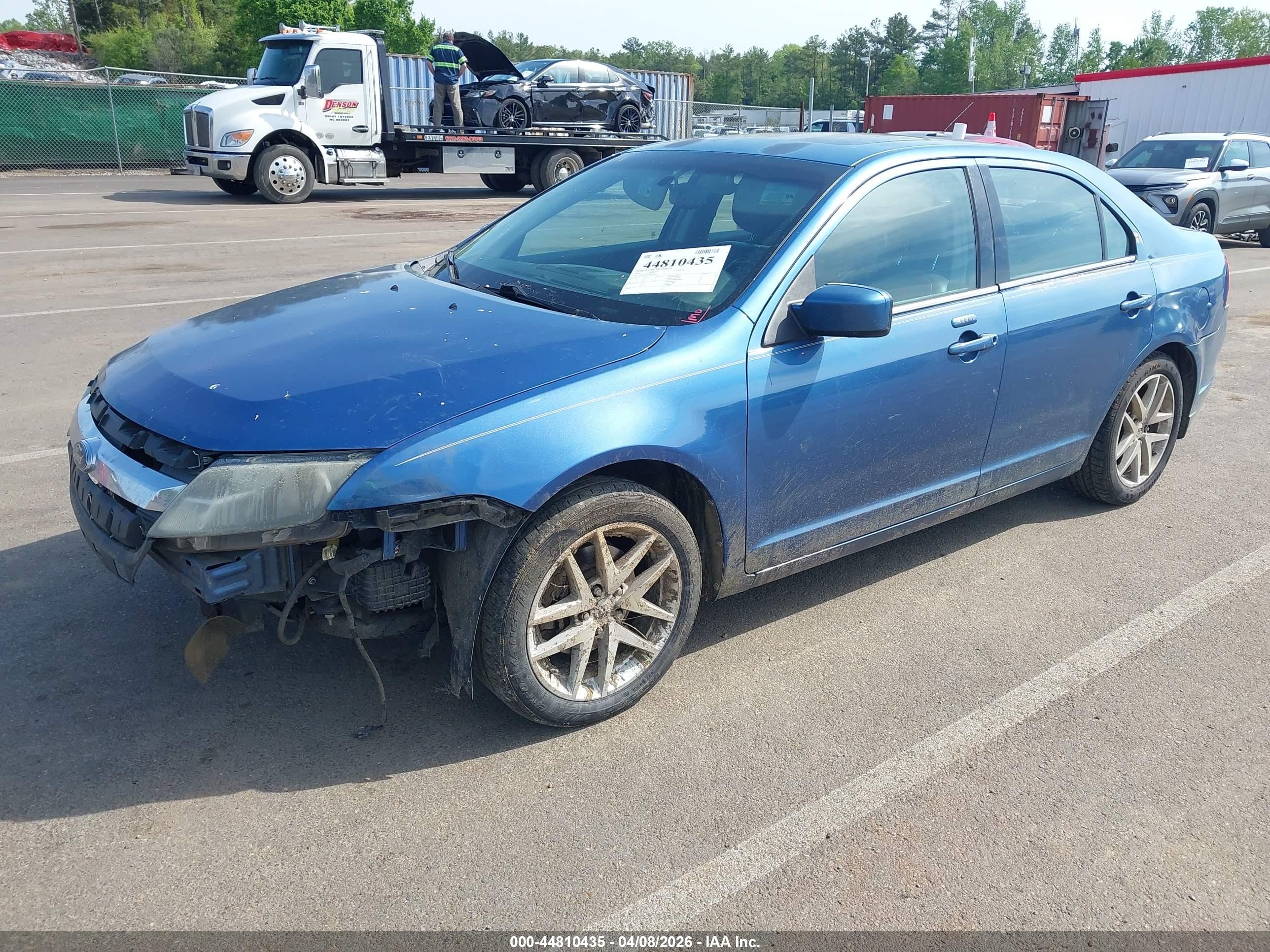 2010 Ford Fusion Sel Blue vin: 3FAHP0JG1AR118396