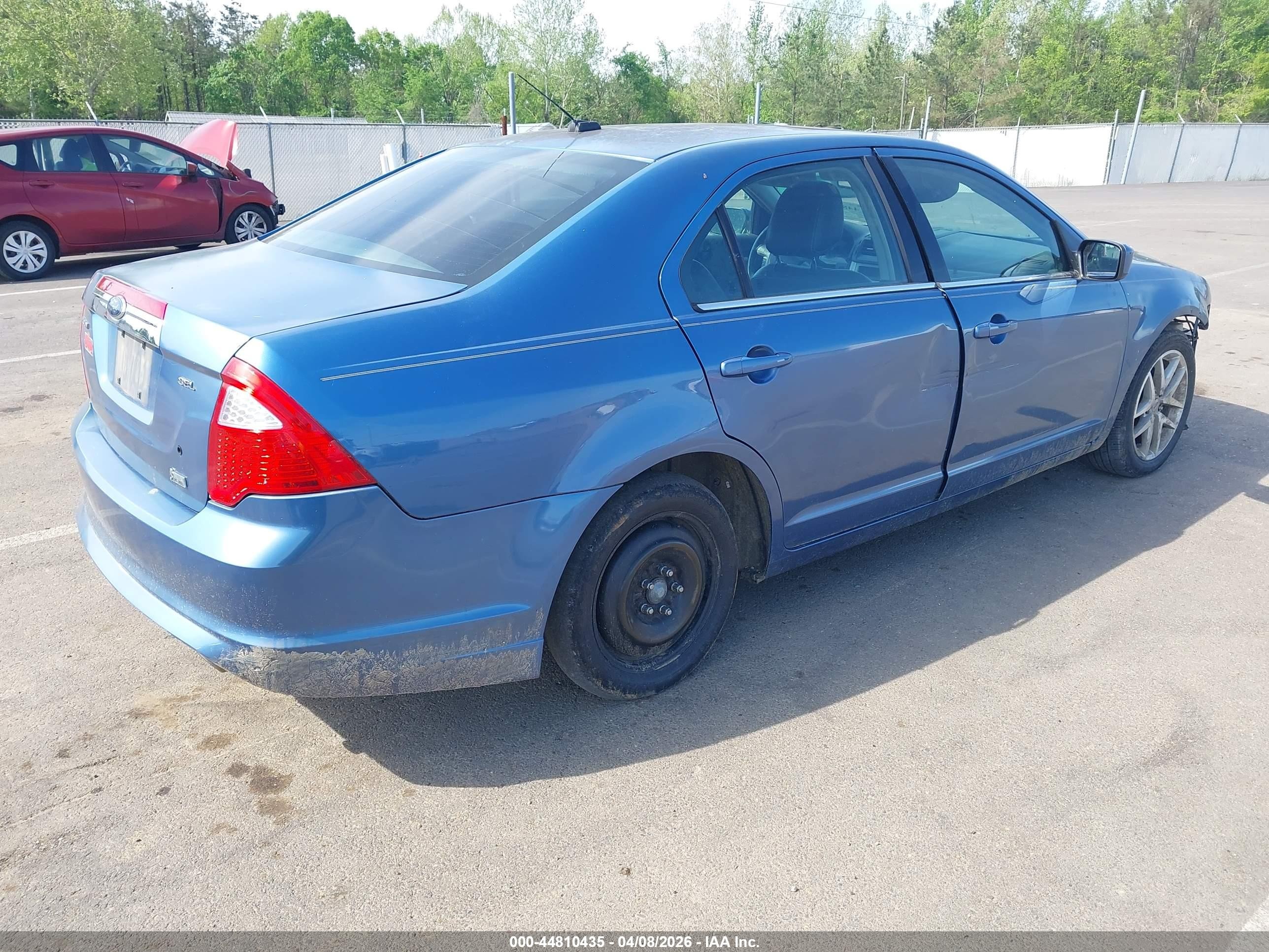 2010 Ford Fusion Sel Blue vin: 3FAHP0JG1AR118396
