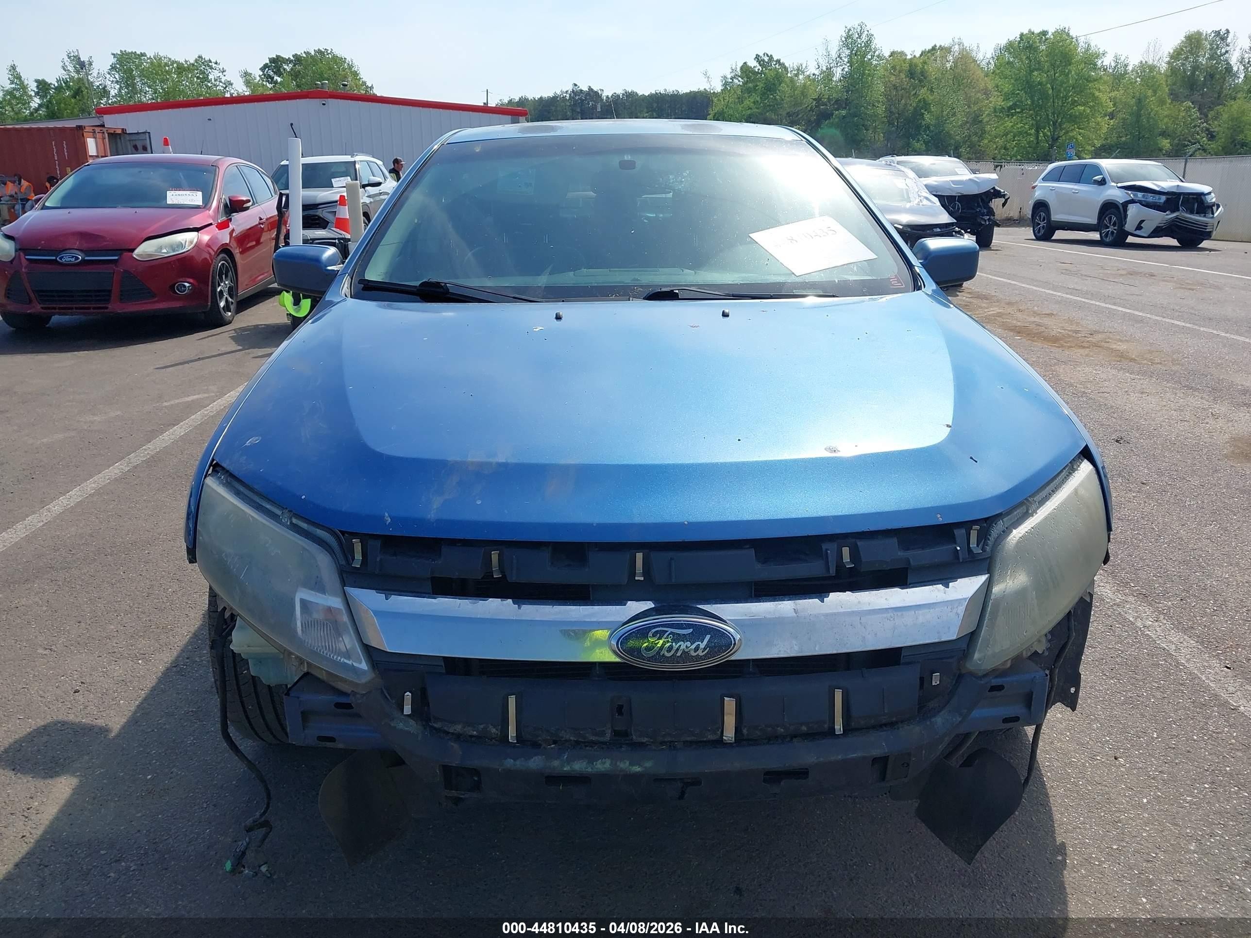 2010 Ford Fusion Sel Blue vin: 3FAHP0JG1AR118396