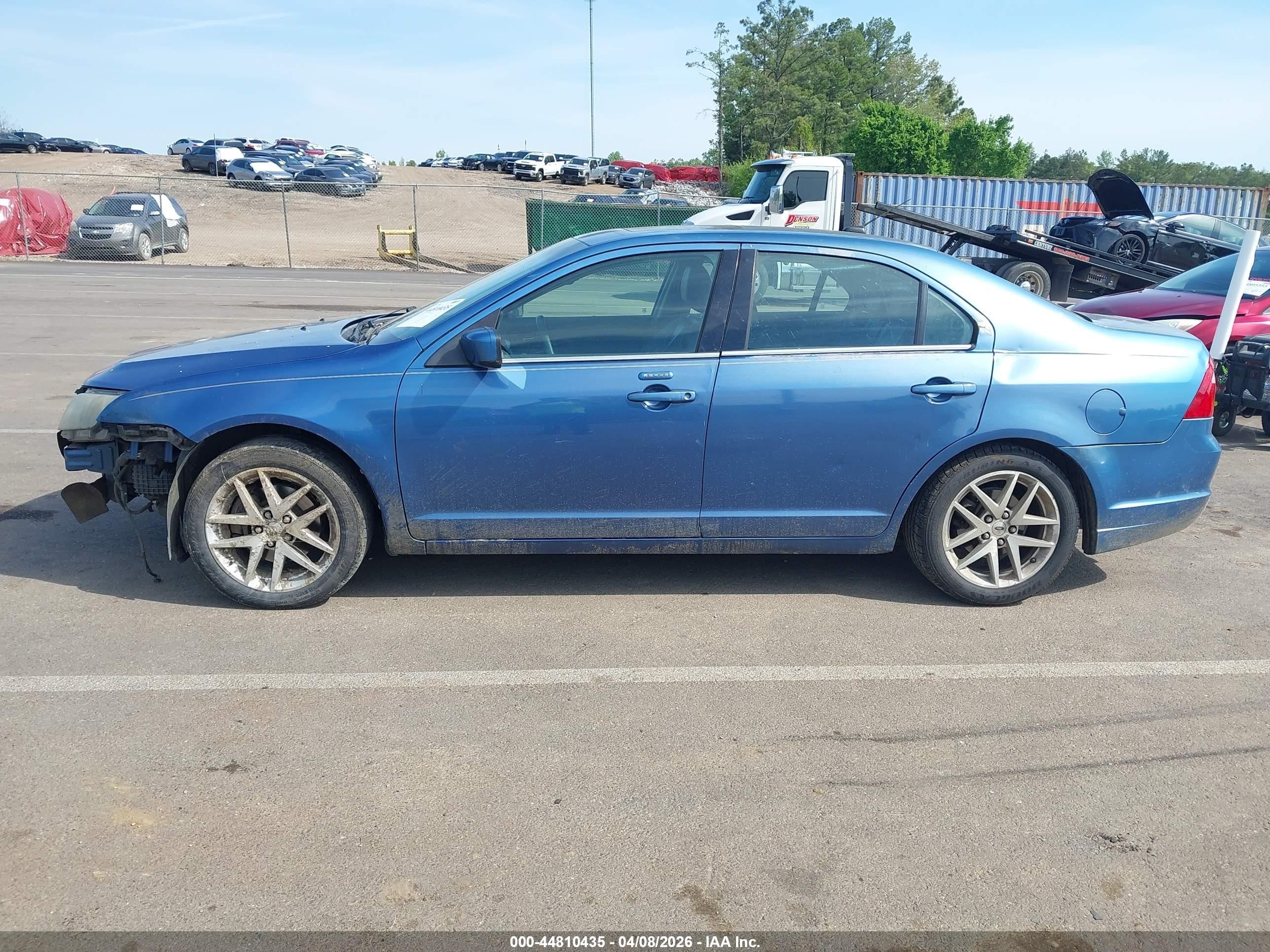 2010 Ford Fusion Sel Blue vin: 3FAHP0JG1AR118396